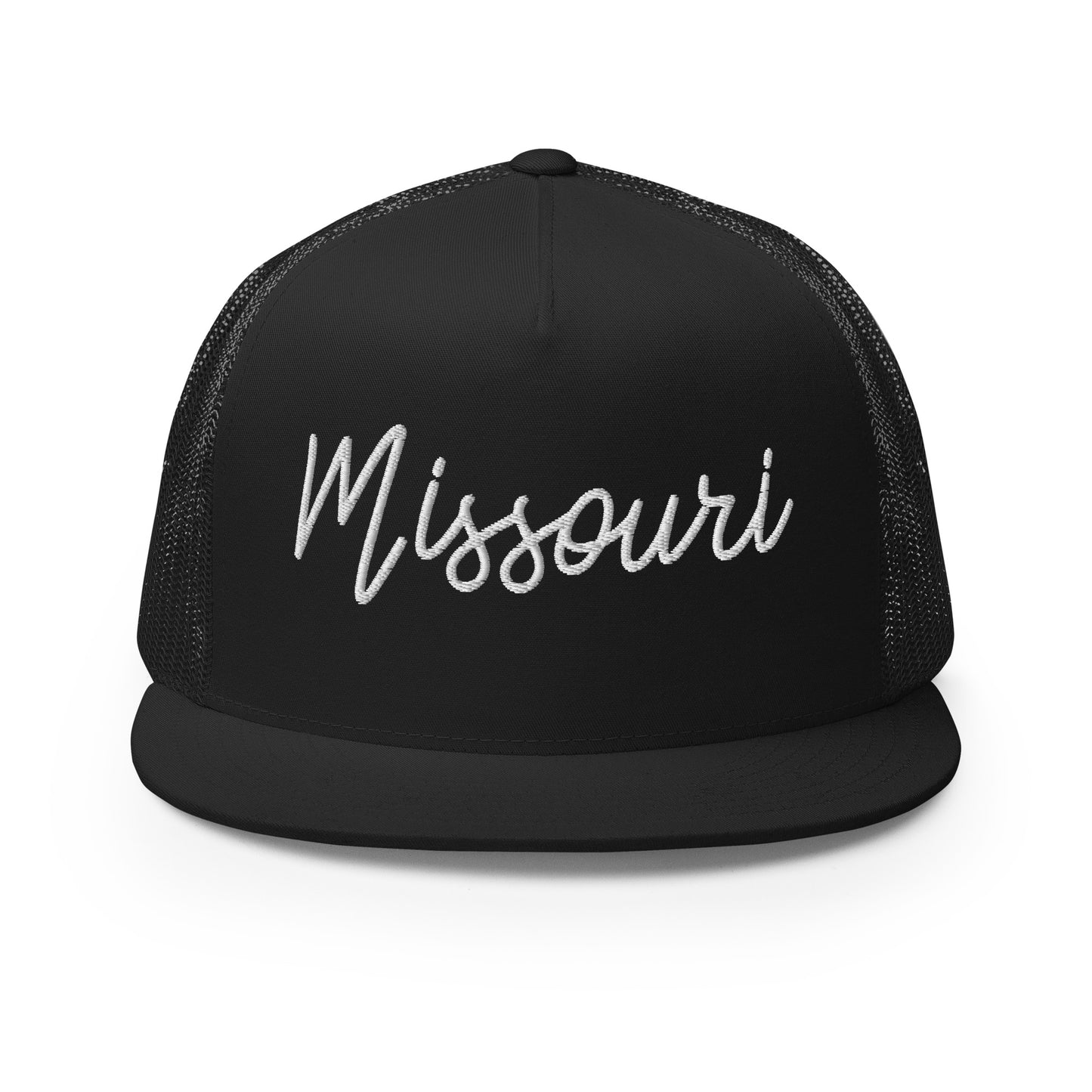Missouri Retro Script High 5 Panel A-Frame Snapback Trucker Hat