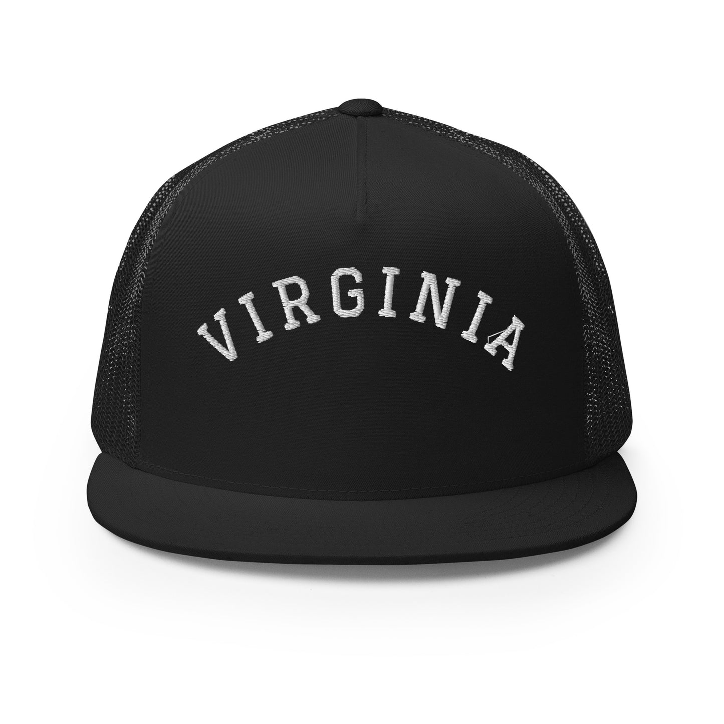 Virginia Arch High 5 Panel A-Frame Snapback Trucker Hat
