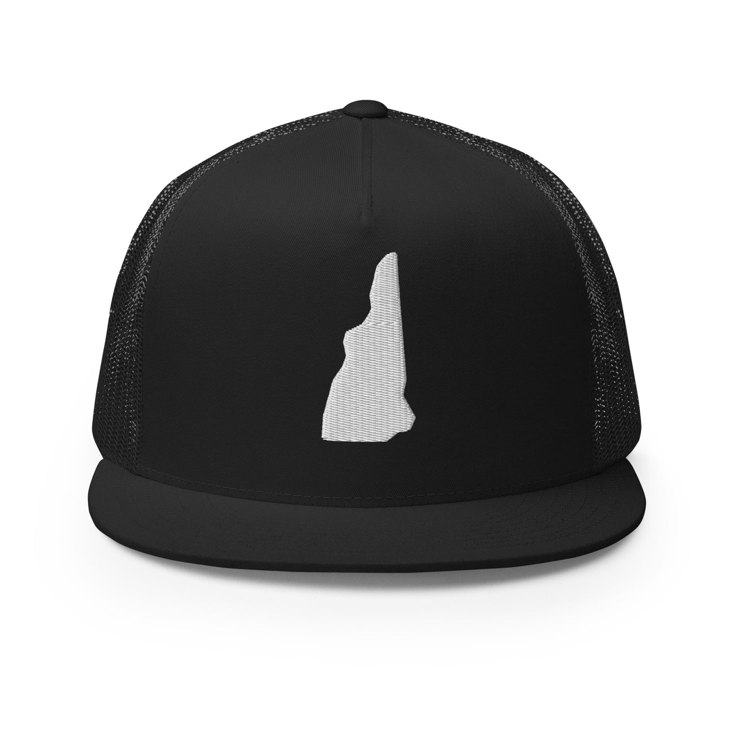 New Hampshire State Silhouette High 5 Panel A-Frame Snapback Trucker Hat
