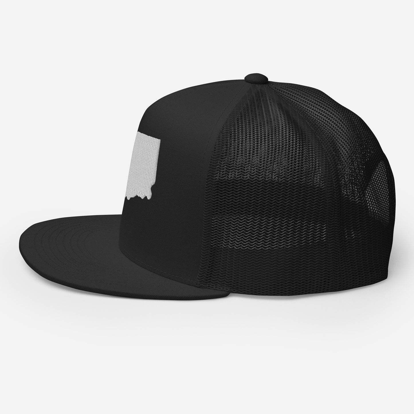 Connecticut State Silhouette High 5 Panel A-Frame Snapback Trucker Hat