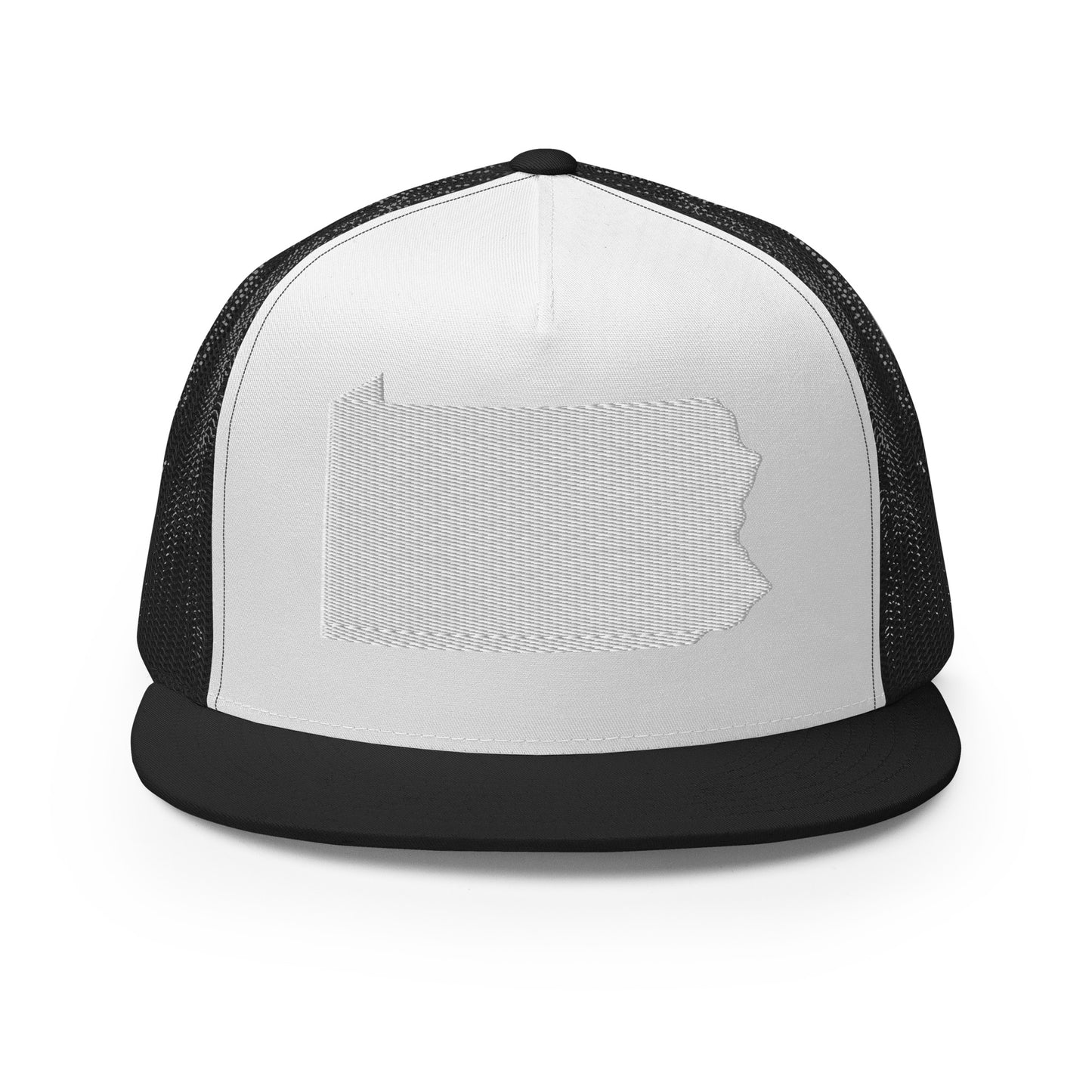 Pennsylvania State Silhouette High 5 Panel A-Frame Snapback Trucker Hat