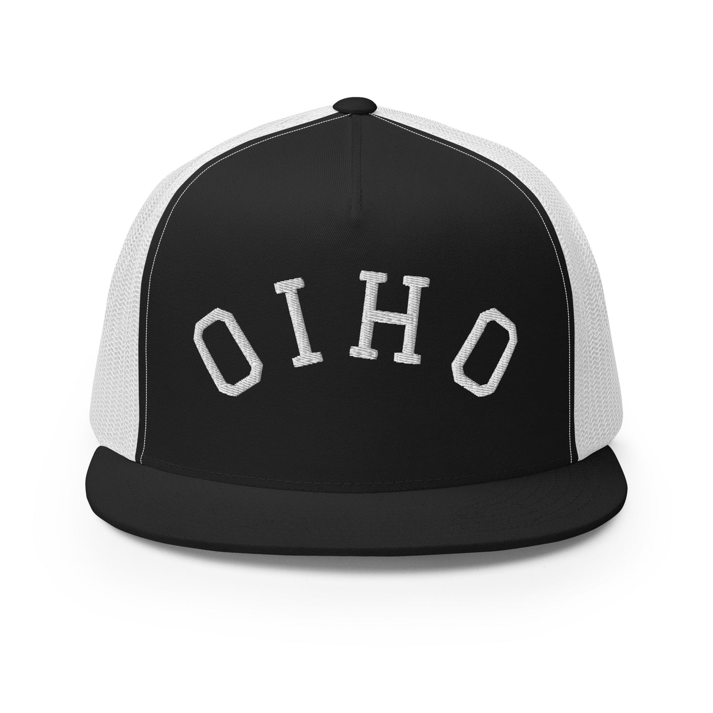 Ohio Upside Down Arch High 5 Panel A-Frame Snapback Trucker Hat