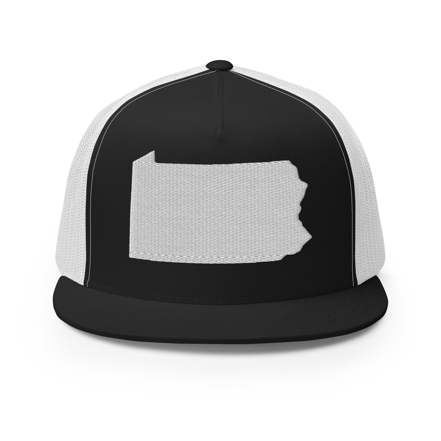 Pennsylvania State Silhouette High 5 Panel A-Frame Snapback Trucker Hat