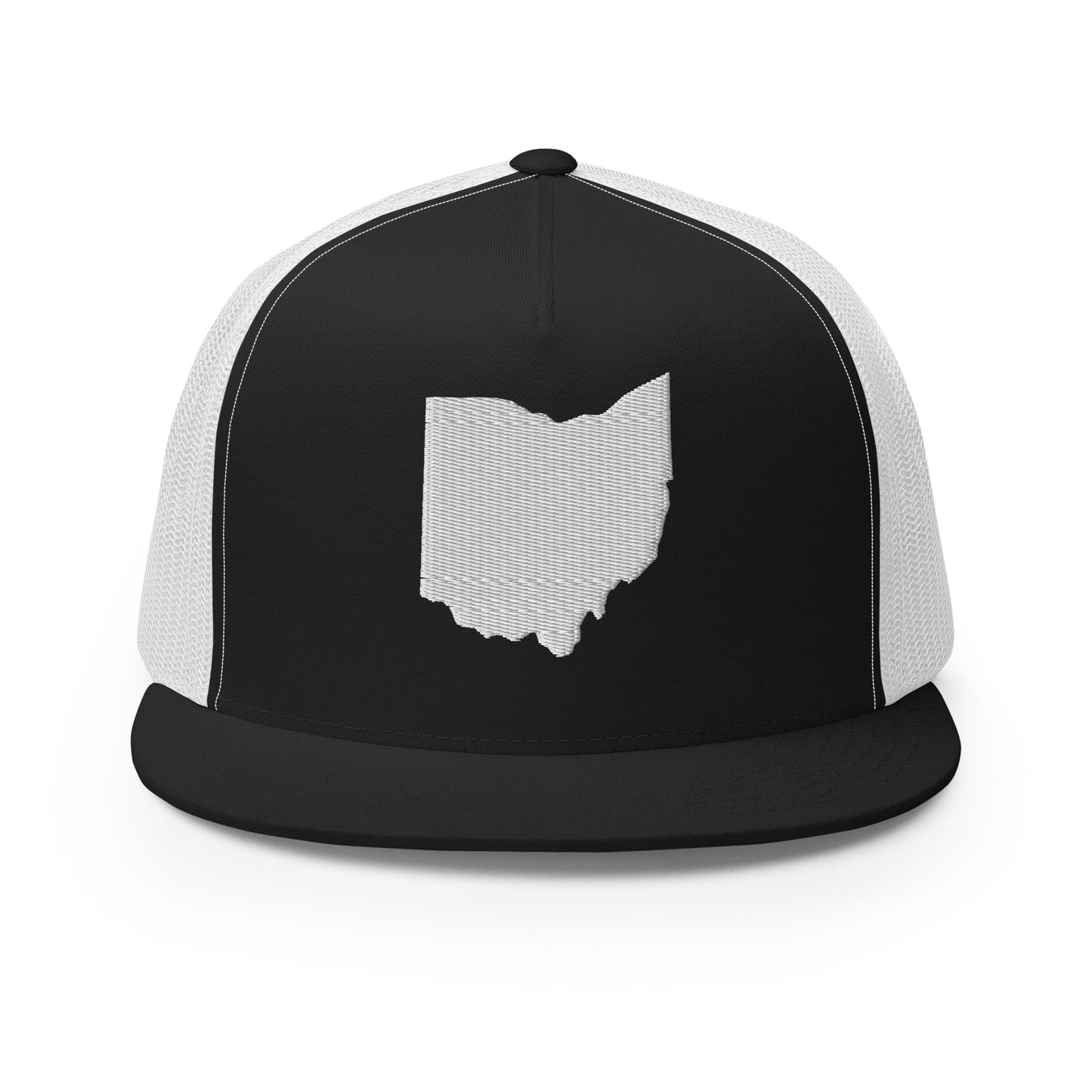 Ohio State Silhouette High 5 Panel A-Frame Snapback Trucker Hat