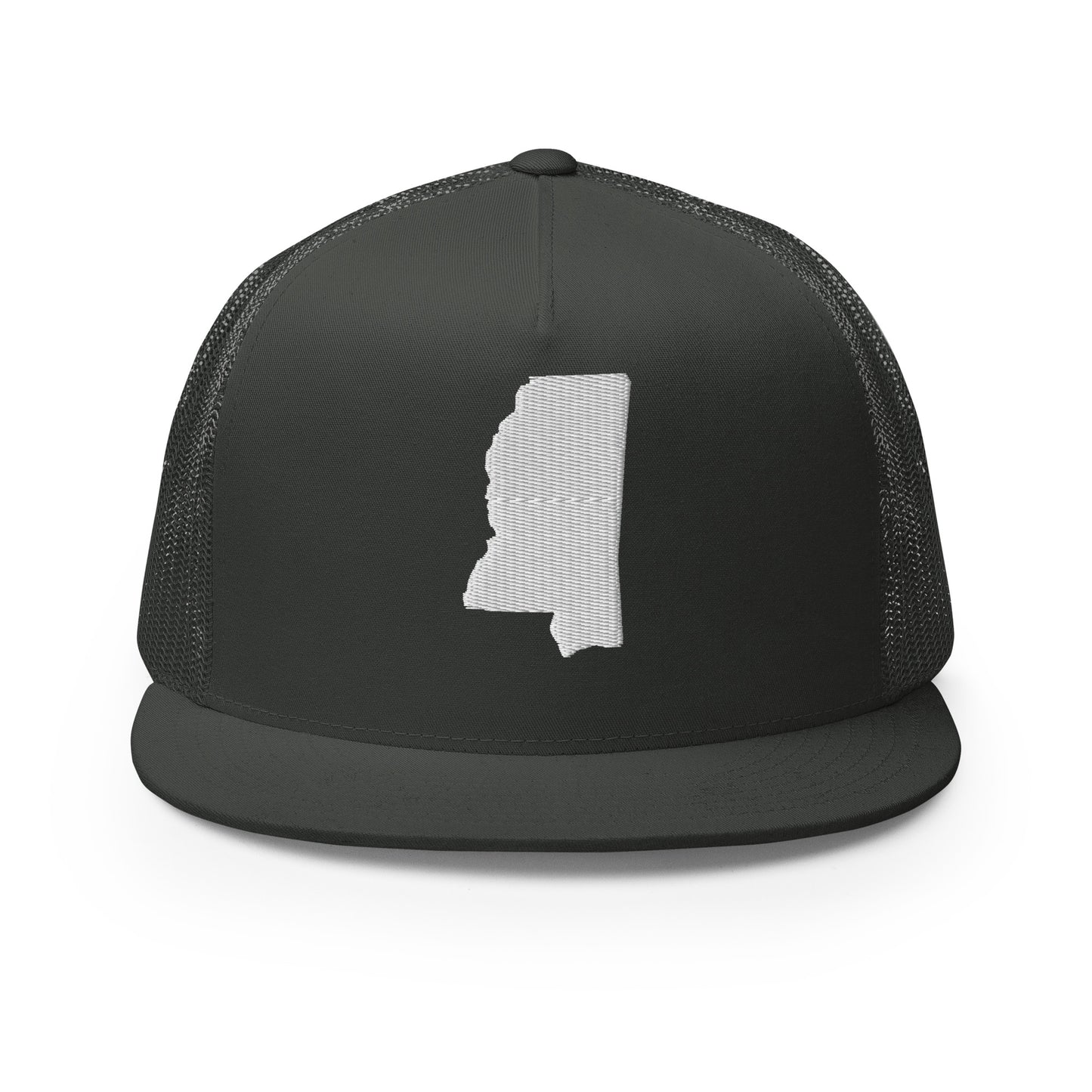 Mississippi State Silhouette High 5 Panel A-Frame Snapback Trucker Hat