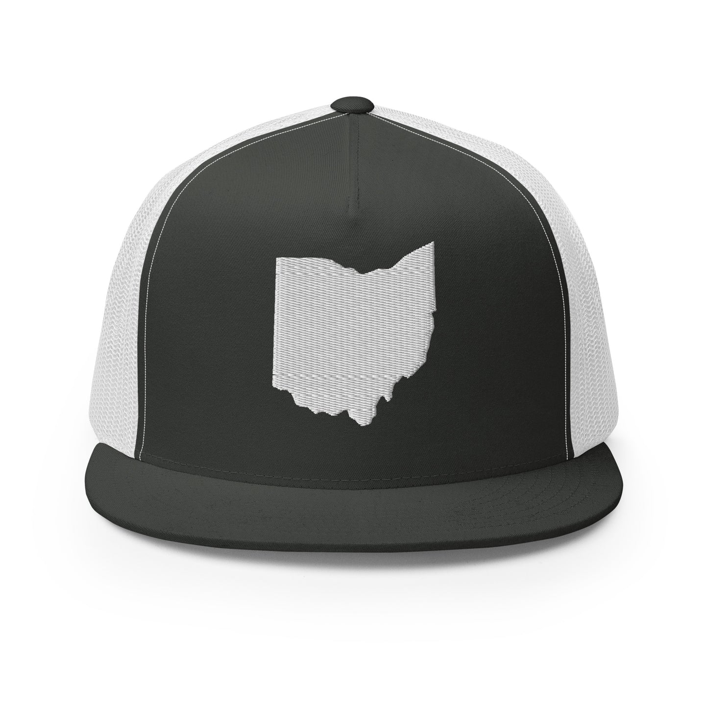 Ohio State Silhouette High 5 Panel A-Frame Snapback Trucker Hat