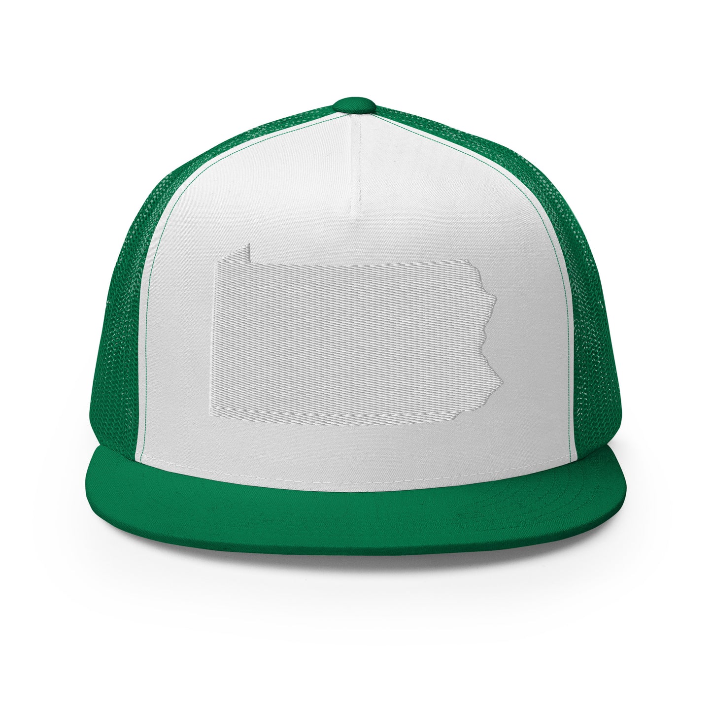 Pennsylvania State Silhouette High 5 Panel A-Frame Snapback Trucker Hat