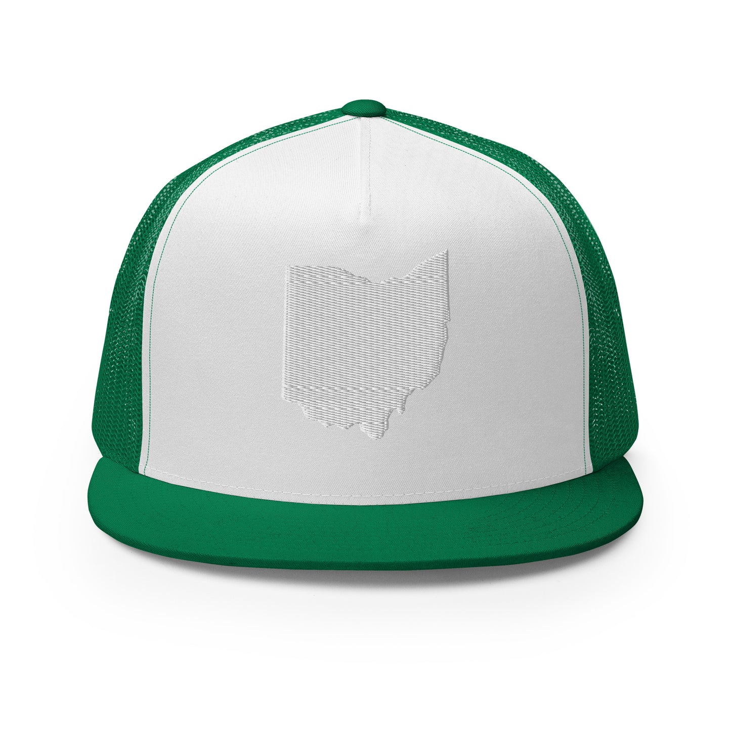 Ohio State Silhouette High 5 Panel A-Frame Snapback Trucker Hat