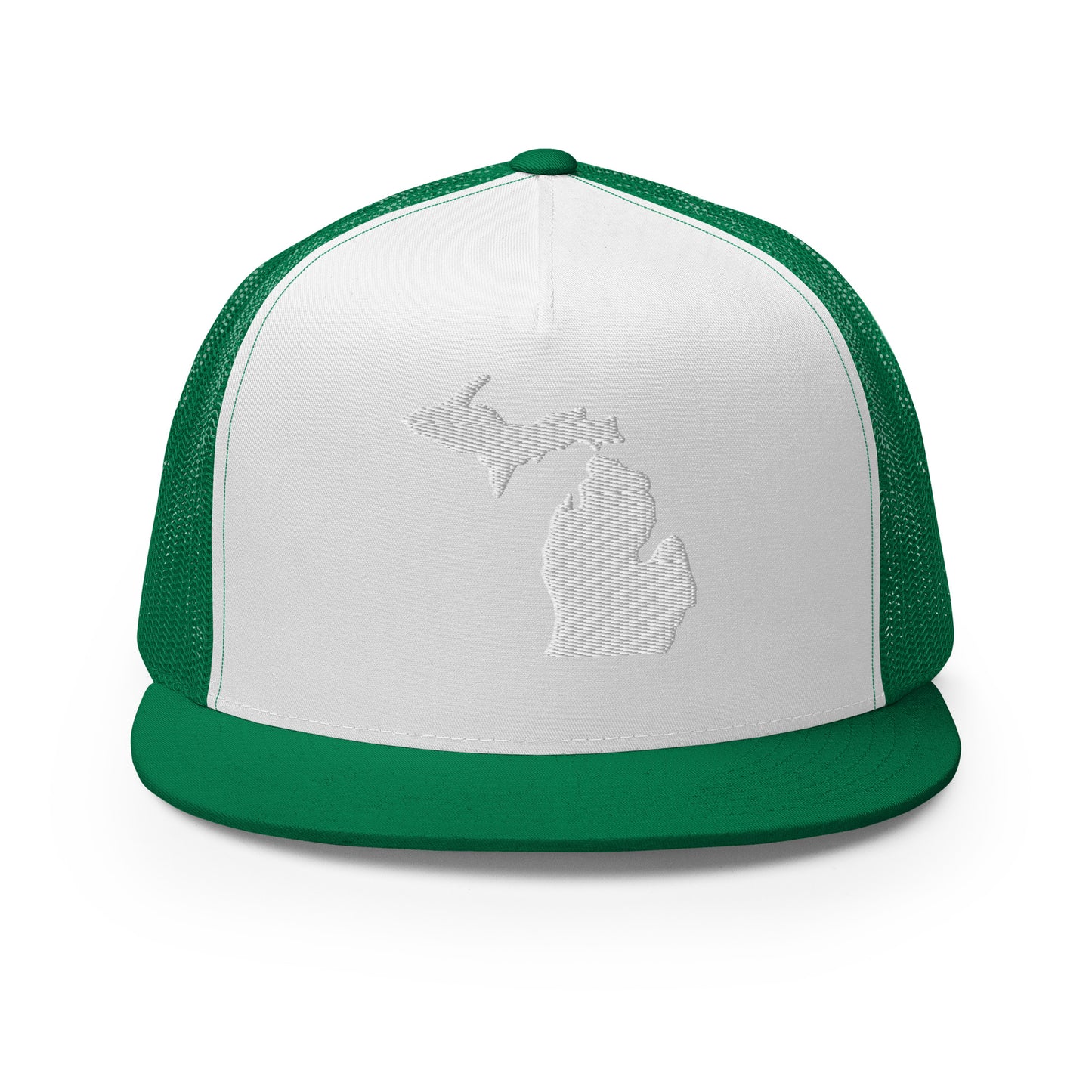 Michigan State Silhouette High 5 Panel A-Frame Snapback Trucker Hat