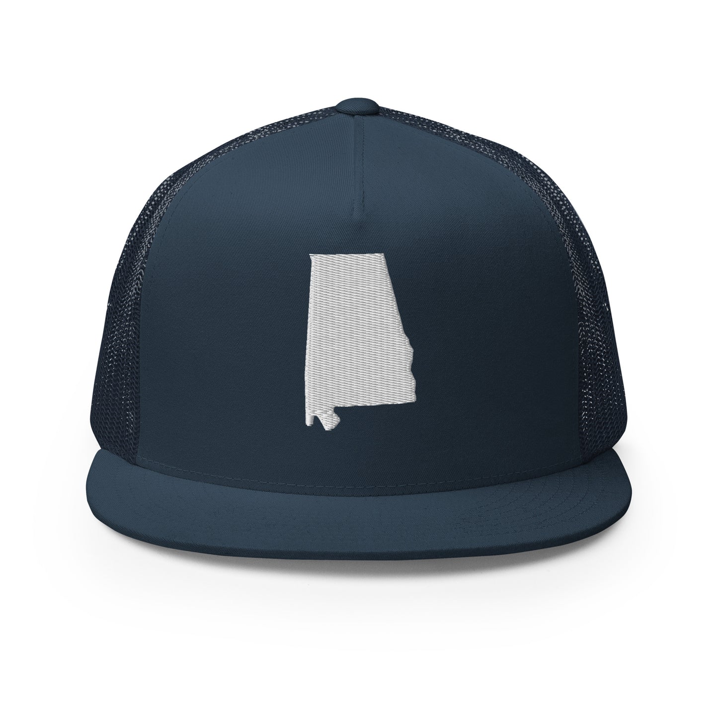 Alabama State Silhouette High 5 Panel A-Frame Snapback Trucker Hat