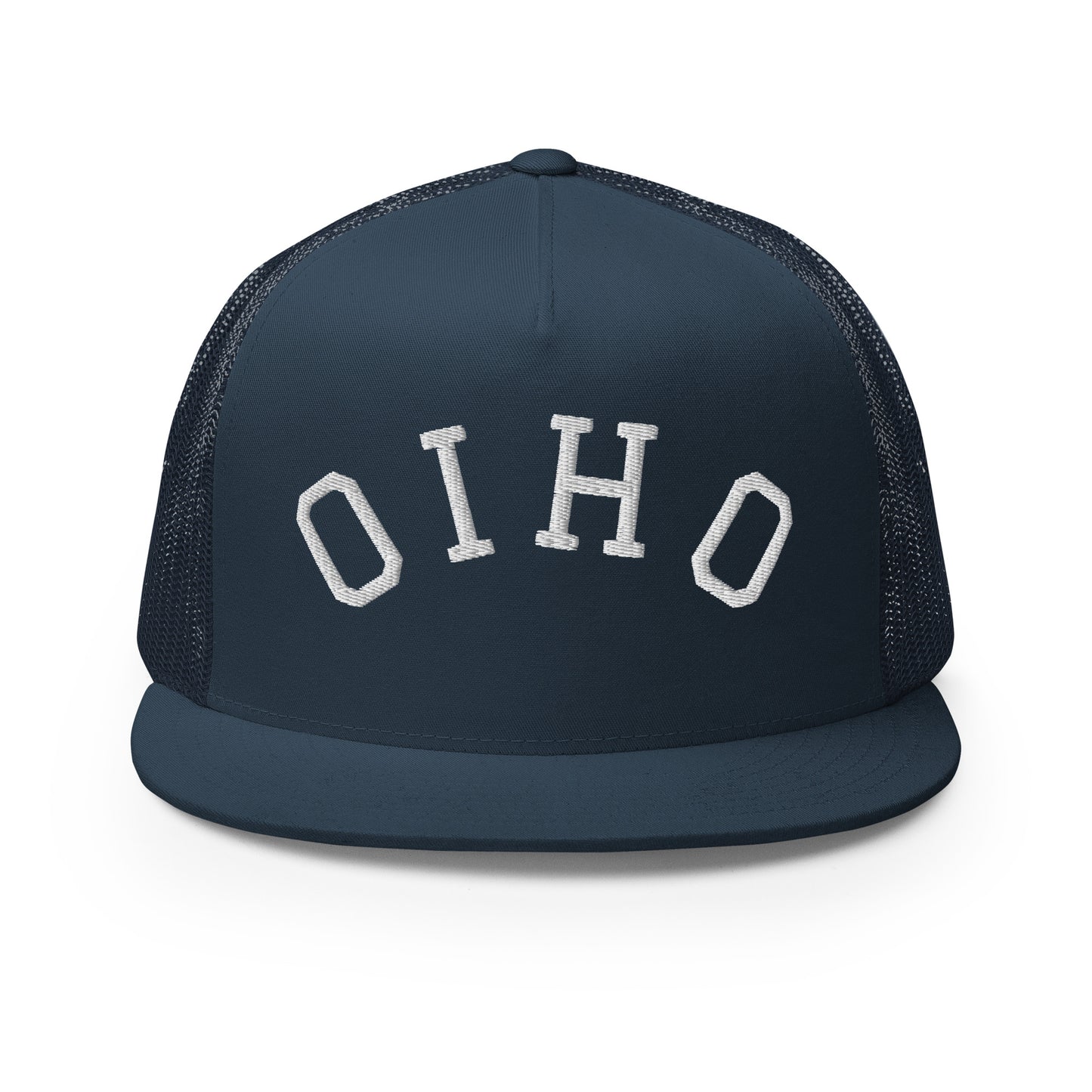 Ohio Upside Down Arch High 5 Panel A-Frame Snapback Trucker Hat