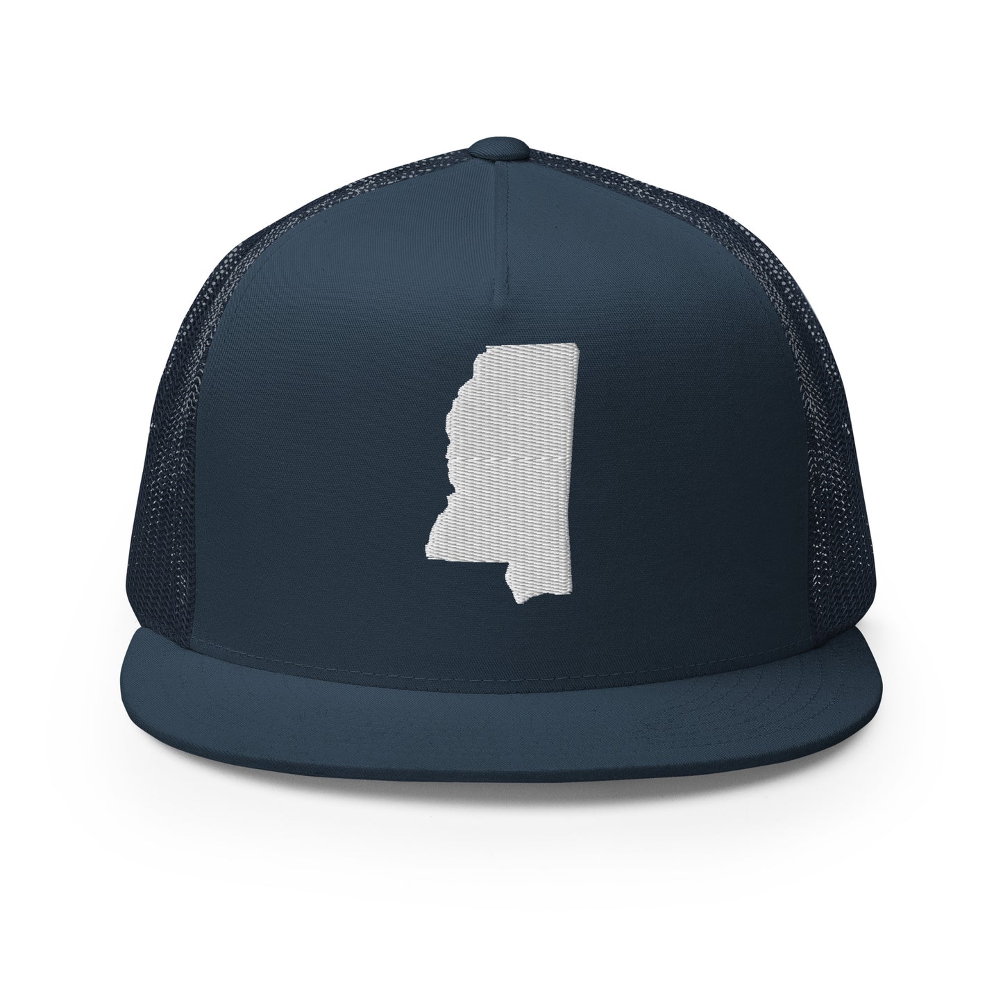 Mississippi State Silhouette High 5 Panel A-Frame Snapback Trucker Hat