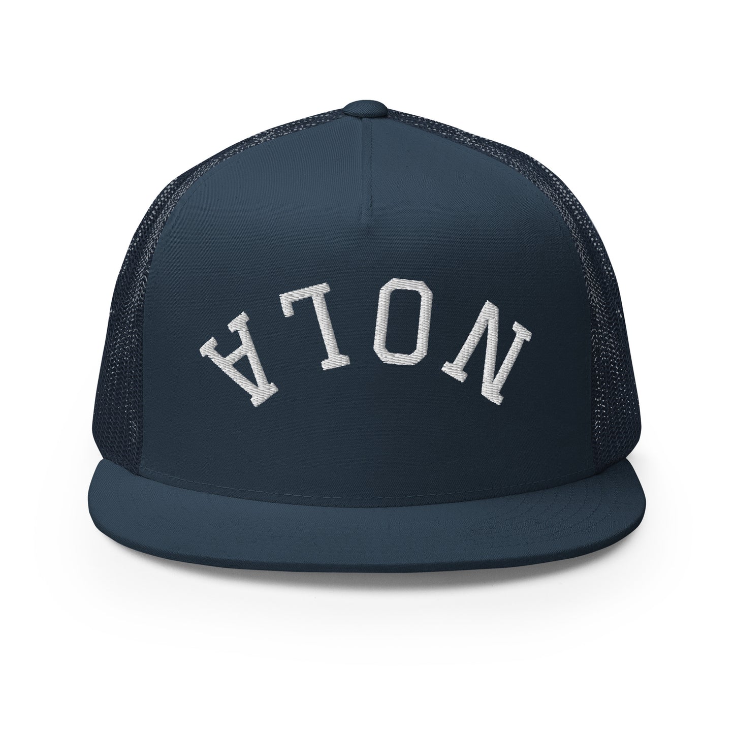New Orleans Upside Down Arch High 5 Panel A-Frame Snapback Trucker Hat