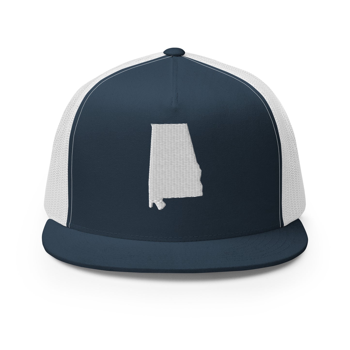 Alabama State Silhouette High 5 Panel A-Frame Snapback Trucker Hat