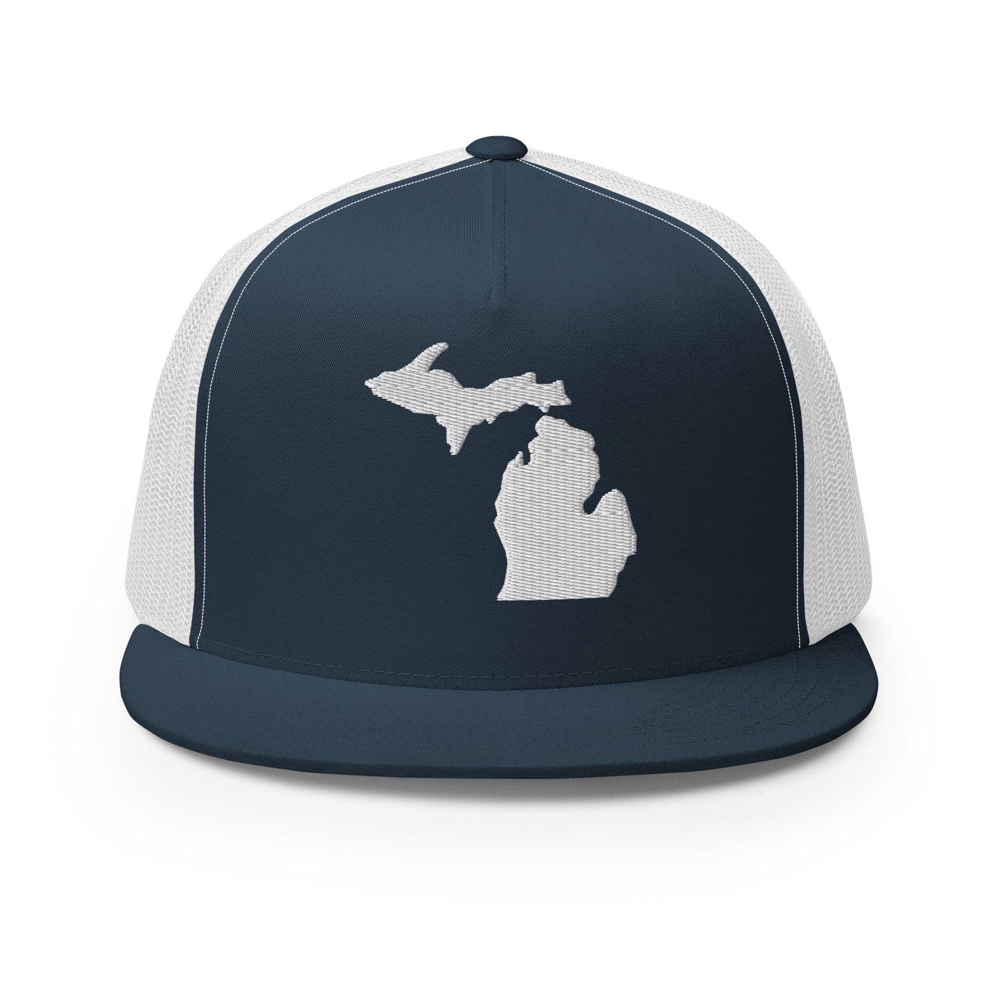 Michigan State Silhouette High 5 Panel A-Frame Snapback Trucker Hat