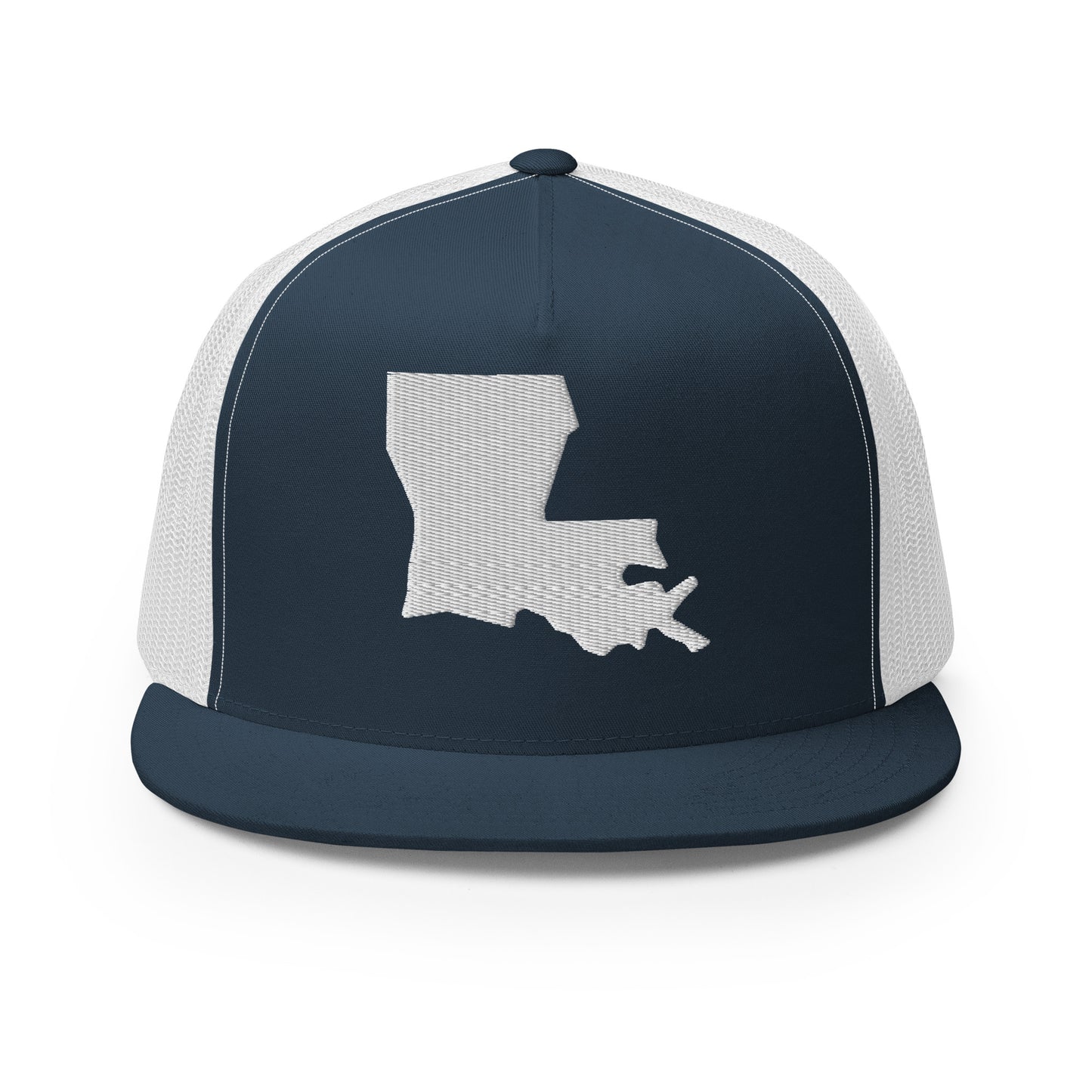 Louisiana State Silhouette High 5 Panel A-Frame Snapback Trucker Hat