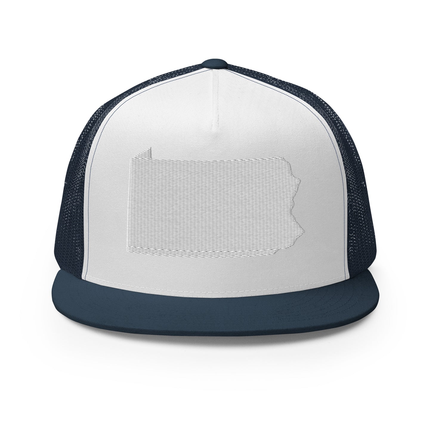 Pennsylvania State Silhouette High 5 Panel A-Frame Snapback Trucker Hat