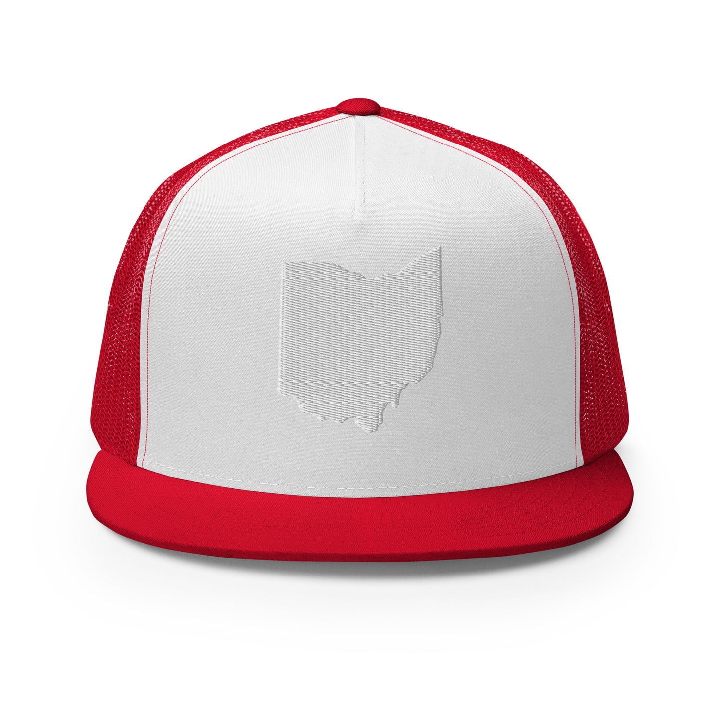 Ohio State Silhouette High 5 Panel A-Frame Snapback Trucker Hat