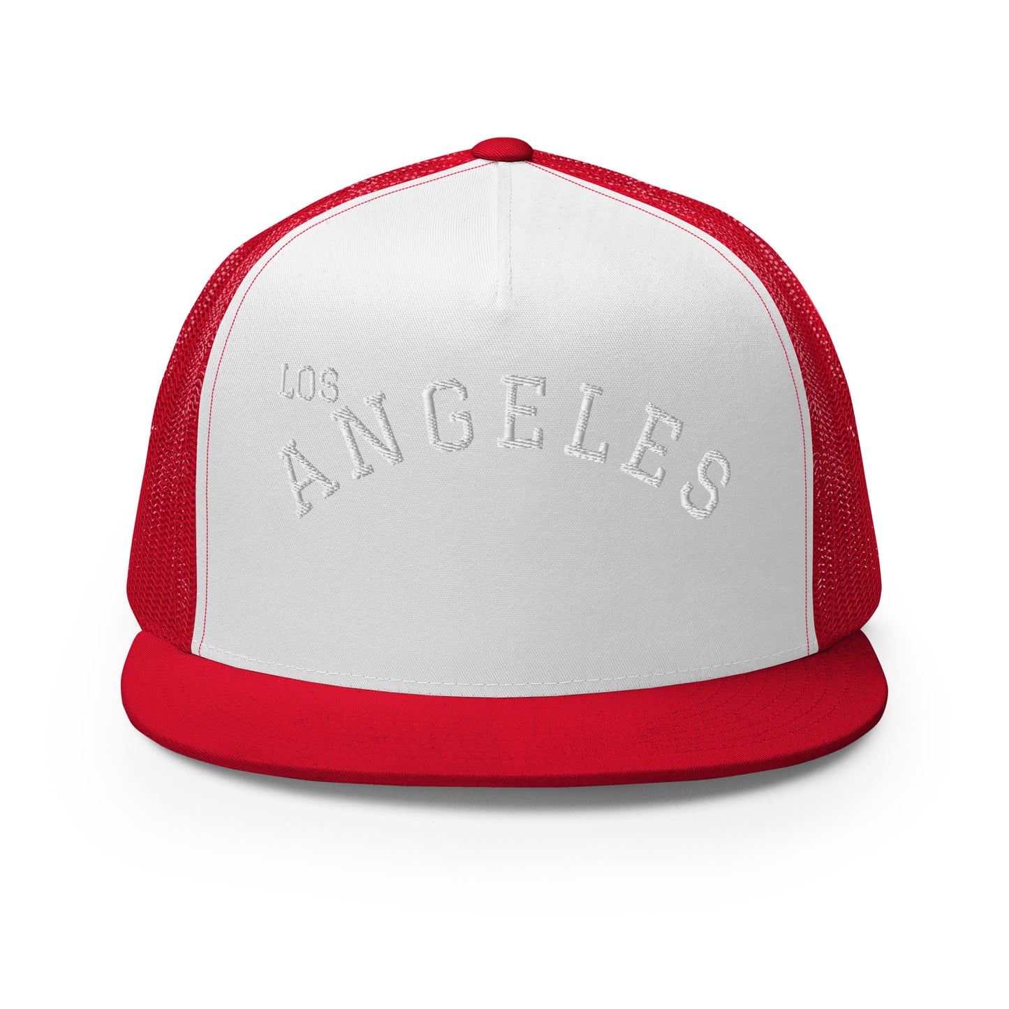 Los Angeles Arch High 5 Panel A-Frame Snapback Trucker Hat