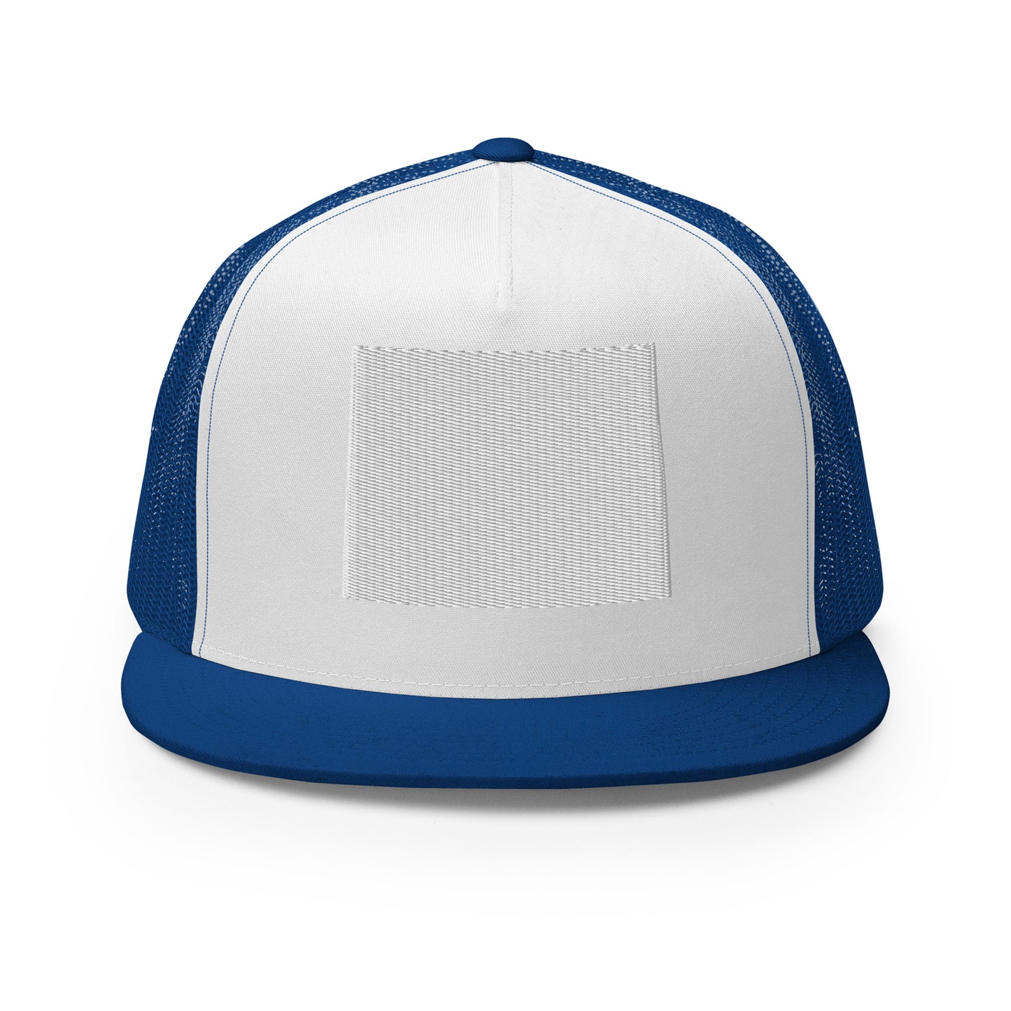 Wyoming State Silhouette High 5 Panel A-Frame Snapback Trucker Hat