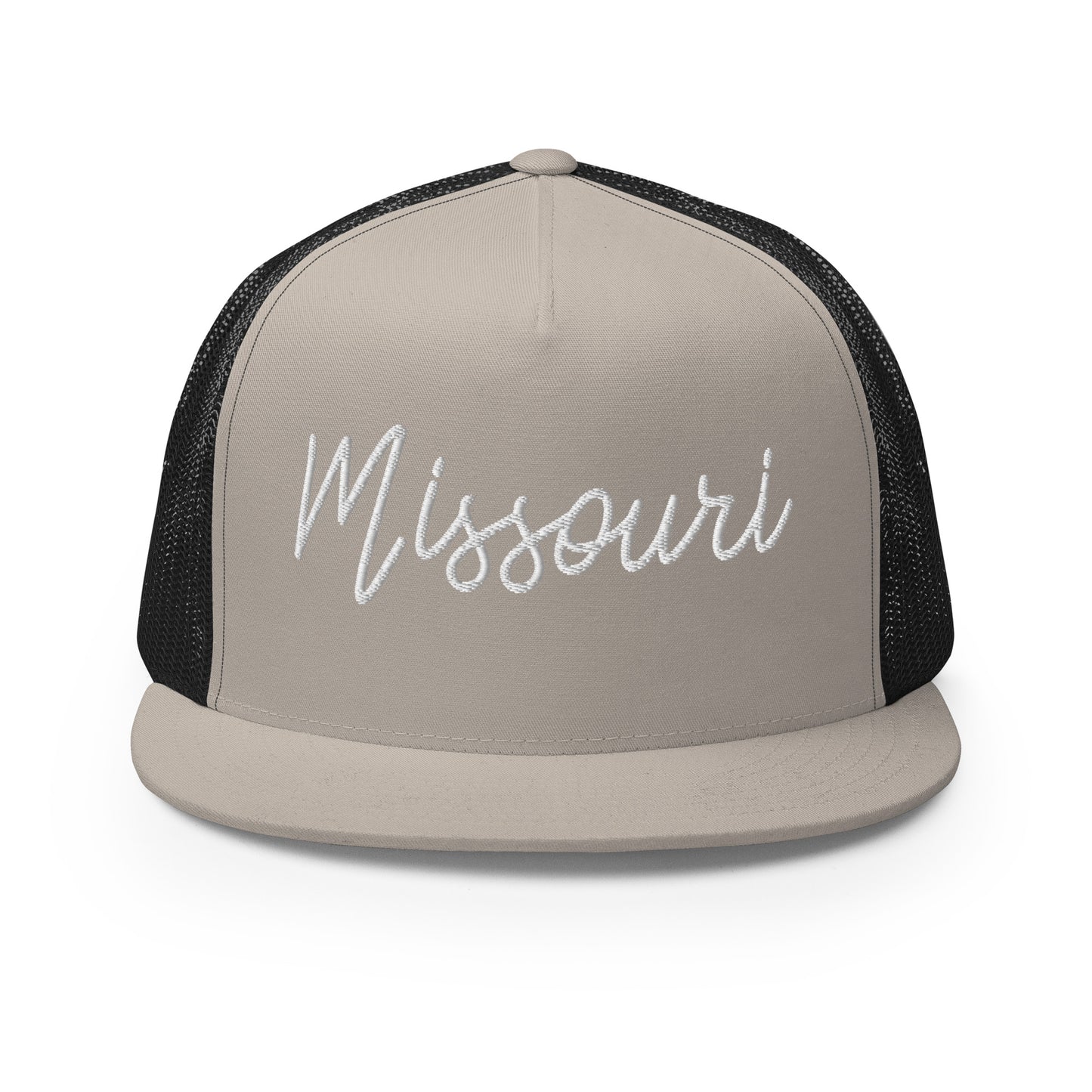 Missouri Retro Script High 5 Panel A-Frame Snapback Trucker Hat
