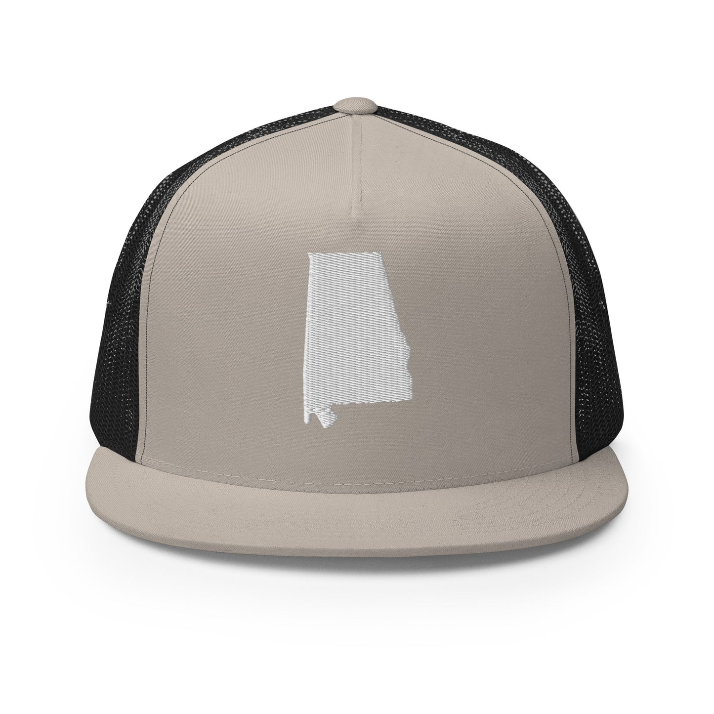 Alabama State Silhouette High 5 Panel A-Frame Snapback Trucker Hat
