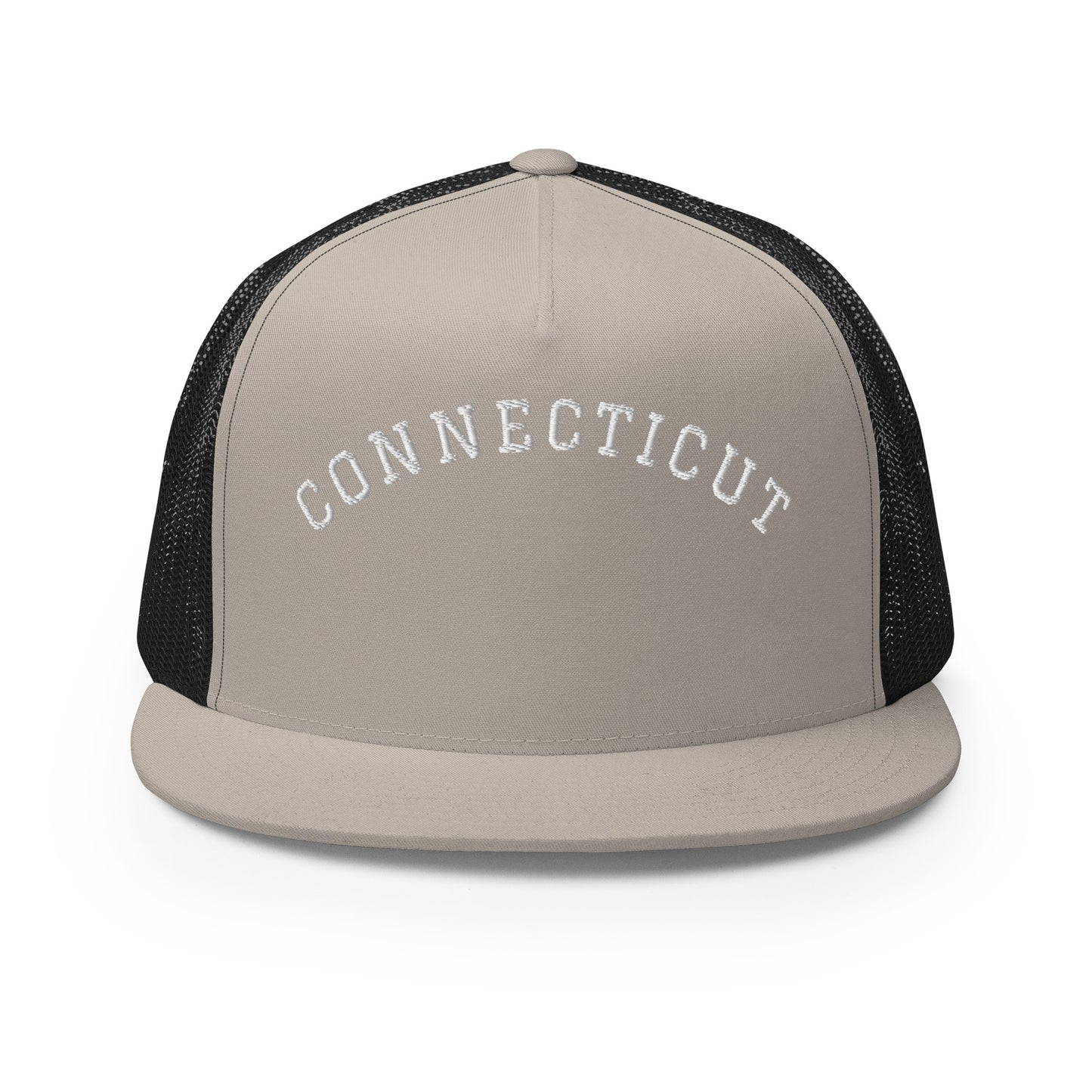 Connecticut Arch High 5 Panel A-Frame Snapback Trucker Hat