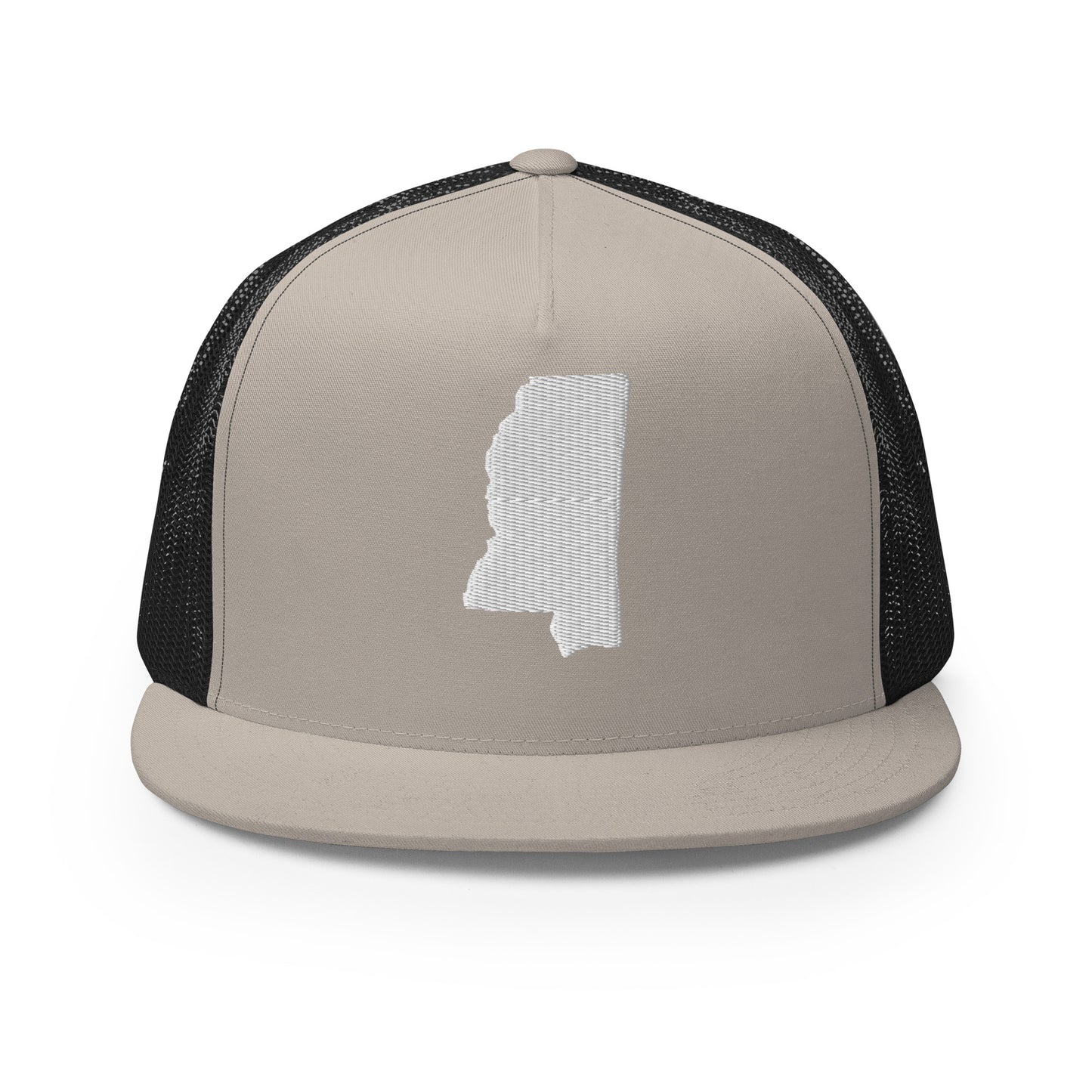 Mississippi State Silhouette High 5 Panel A-Frame Snapback Trucker Hat