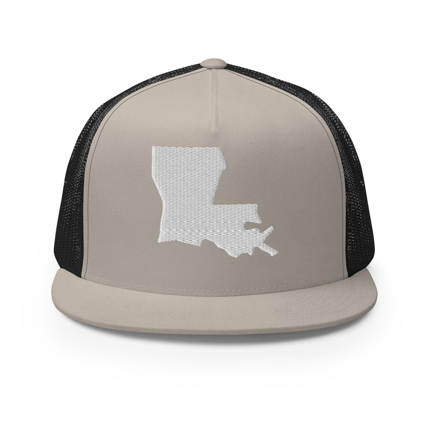 Louisiana State Silhouette High 5 Panel A-Frame Snapback Trucker Hat