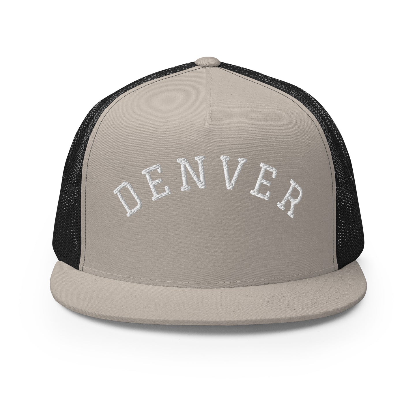 Denver Arch High 5 Panel A-Frame Snapback Trucker Hat