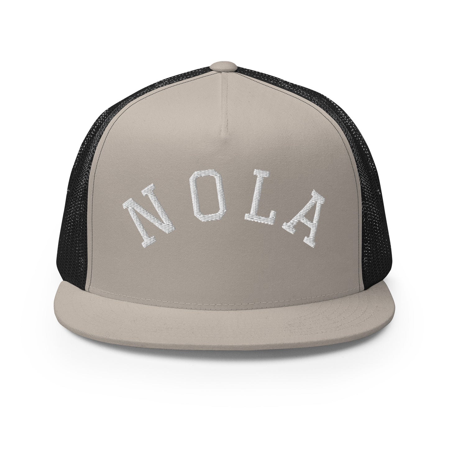 New Orleans Arch High 5 Panel A-Frame Snapback Trucker Hat