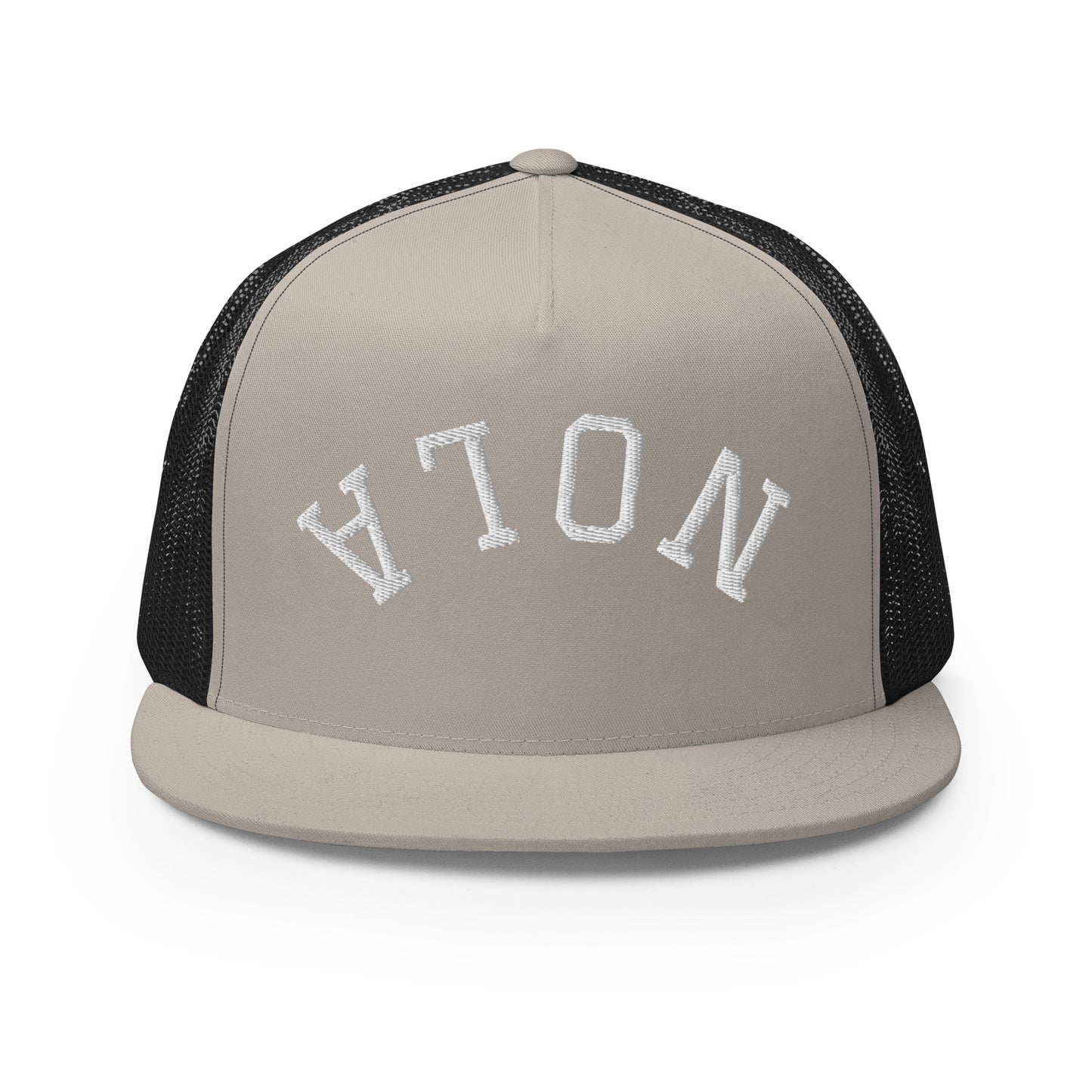 New Orleans Upside Down Arch High 5 Panel A-Frame Snapback Trucker Hat
