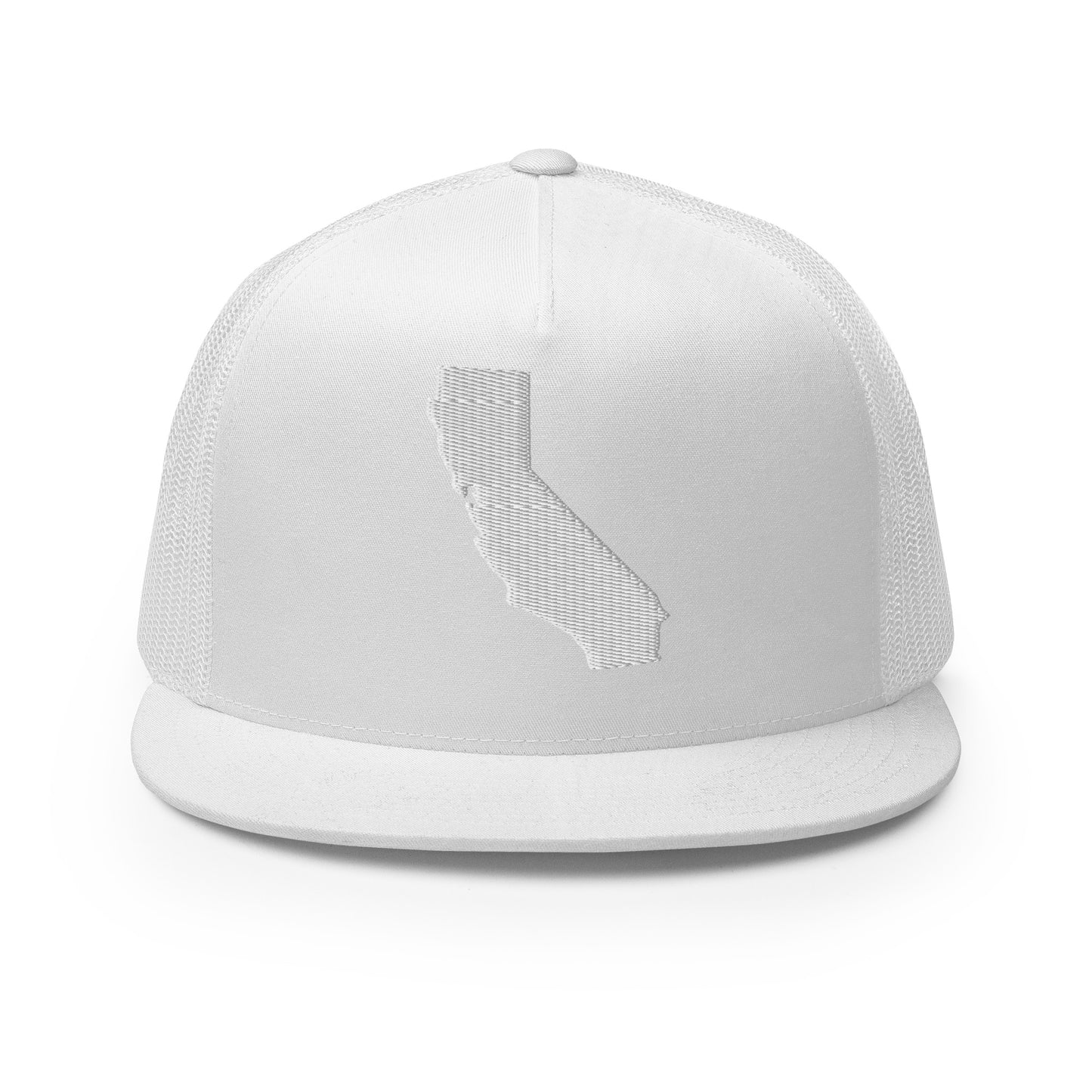 California State Silhouette High 5 Panel A-Frame Snapback Trucker Hat
