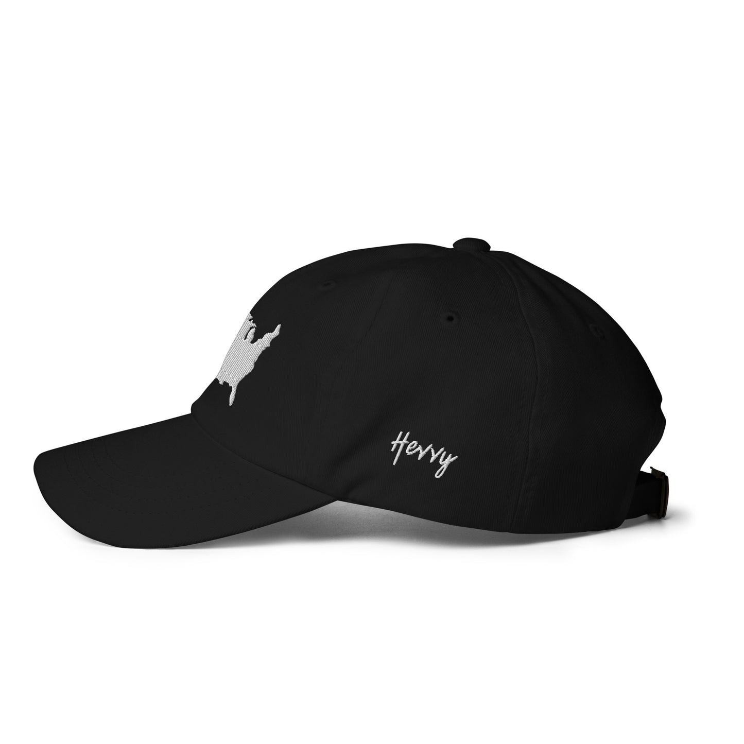 United States USA Silhouette Dad Hat