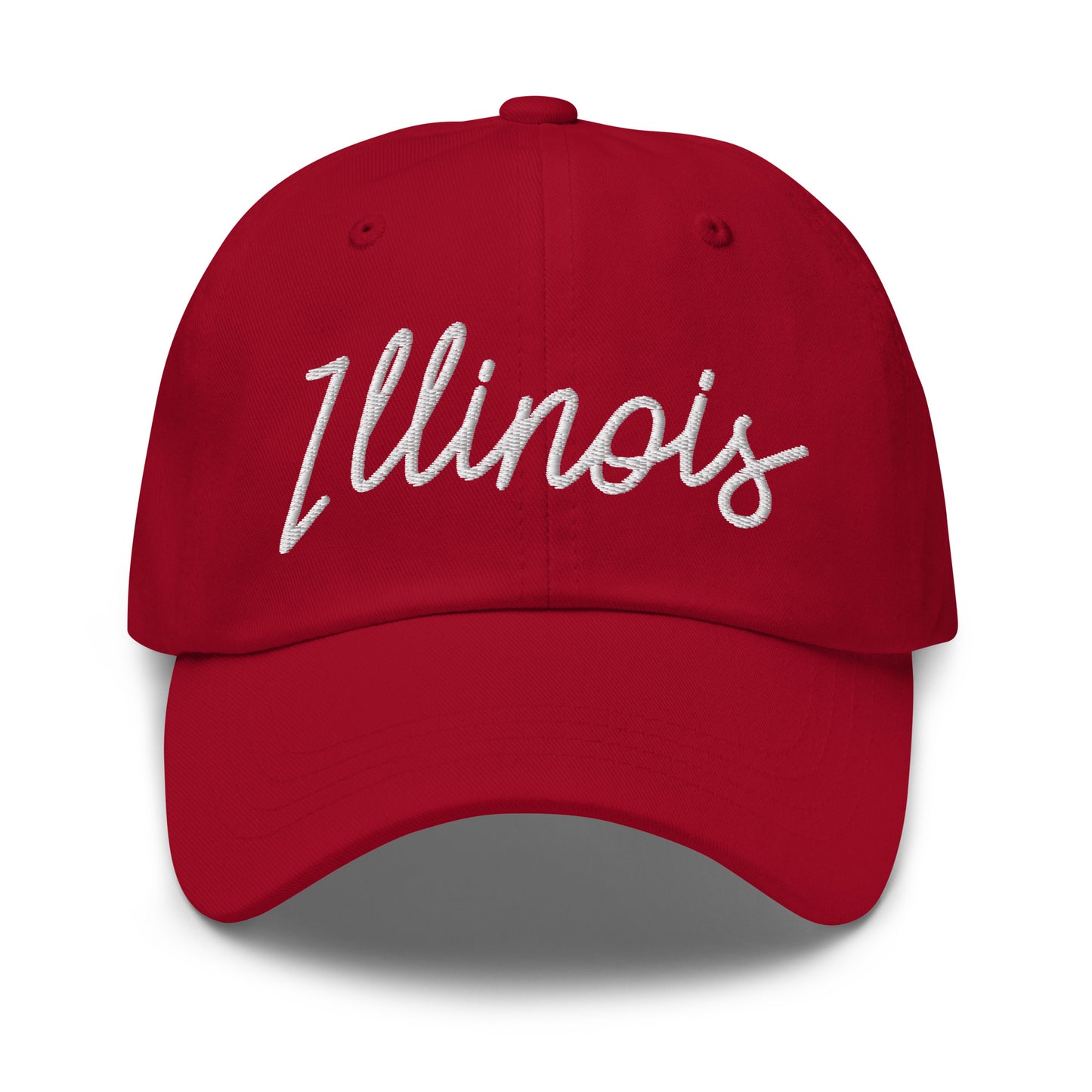 Illinois Retro Script Dad Hat