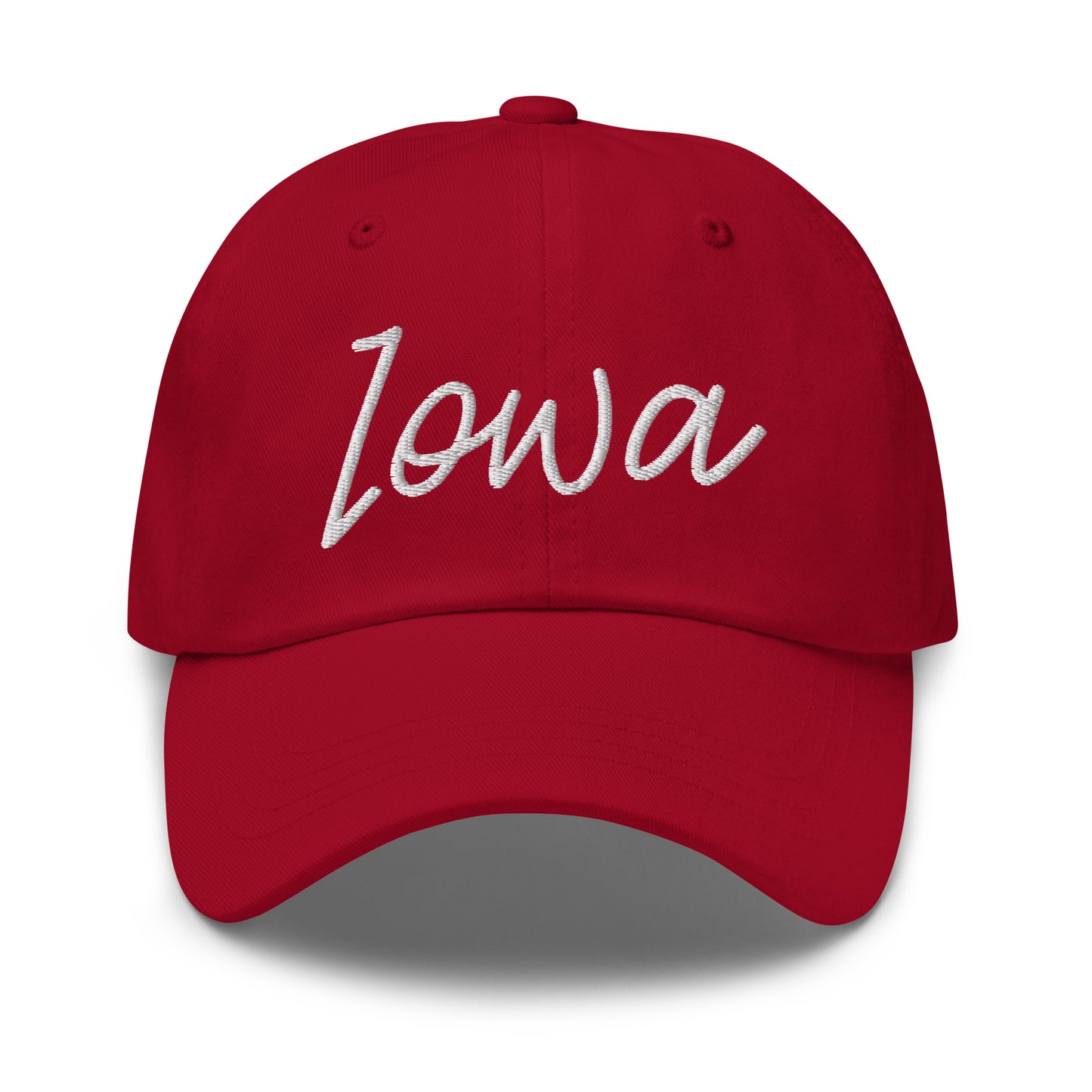 Iowa Retro Script Dad Hat