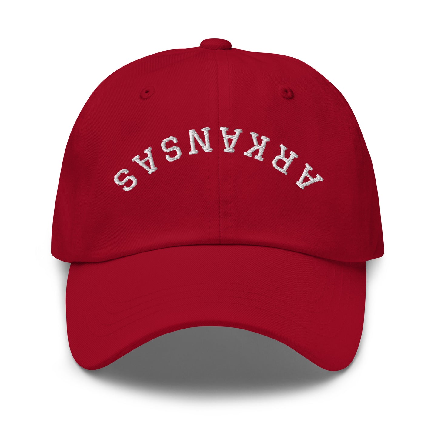 Arkansas Upside Down Arch Dad Hat