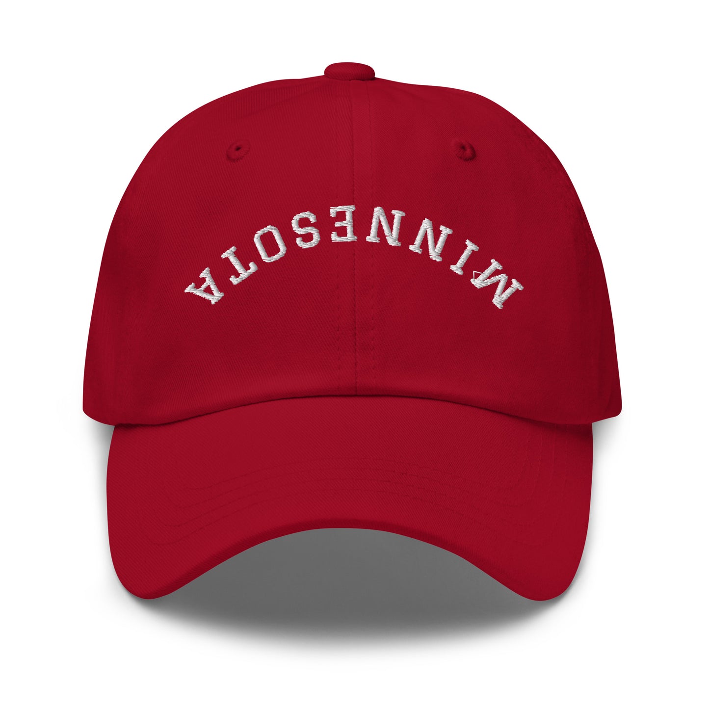 Minnesota Upside Down Arch Dad Hat