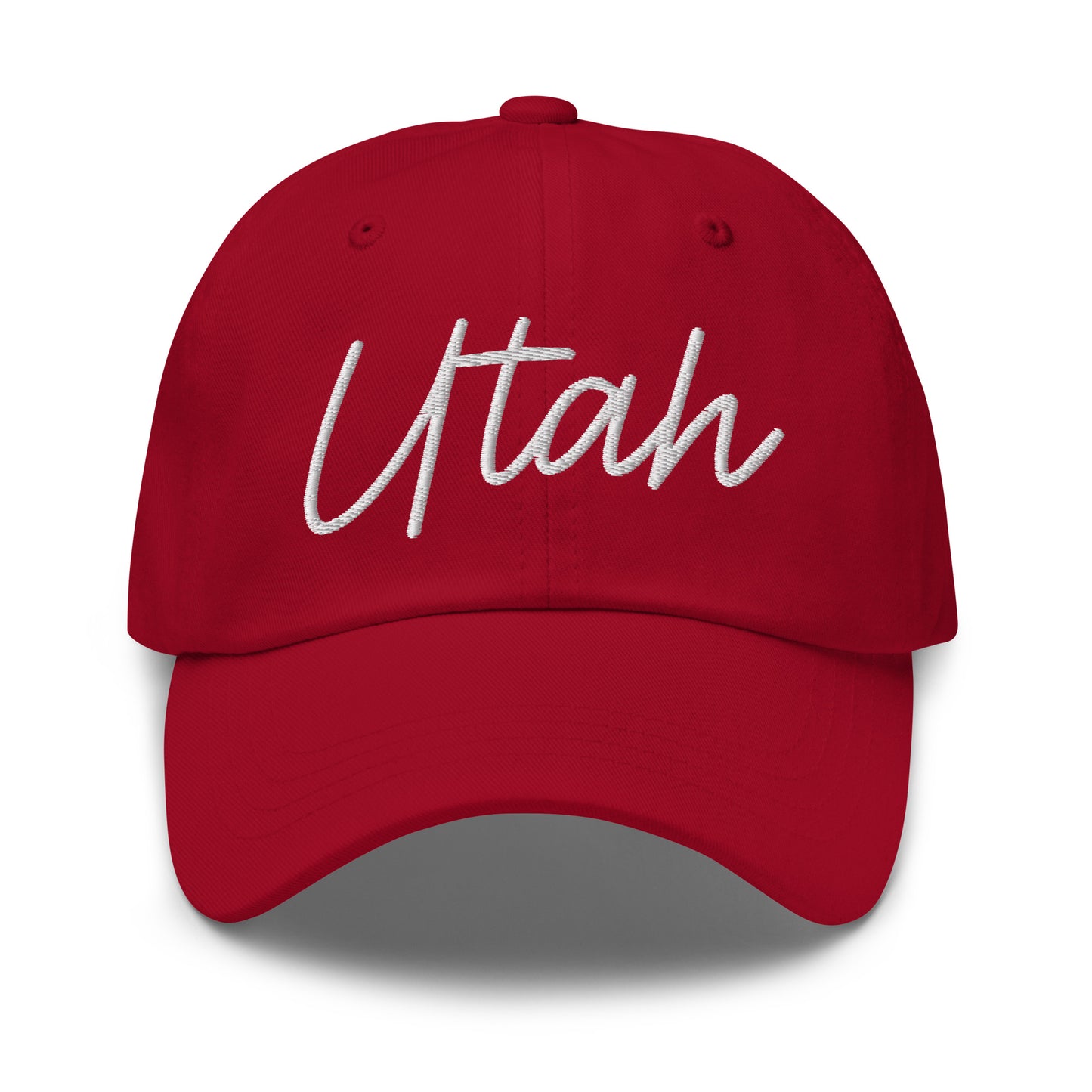Utah Retro Script Dad Hat