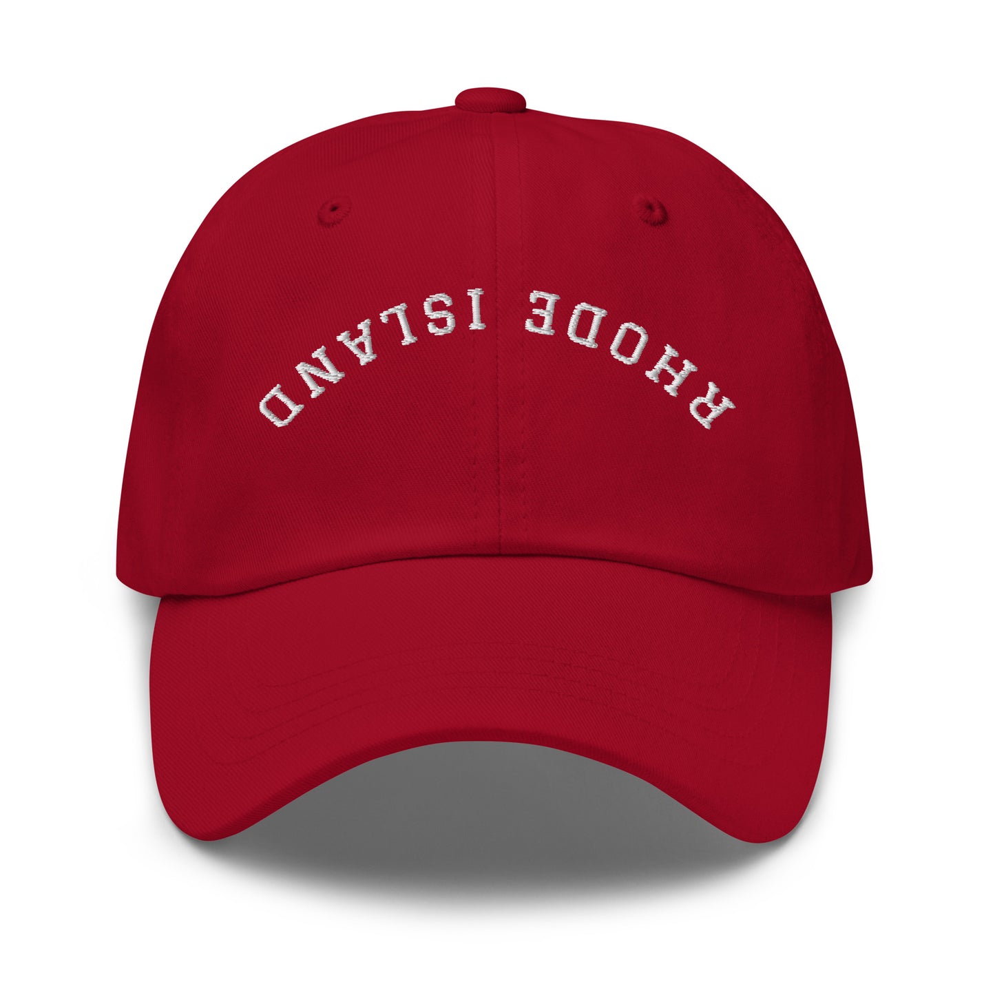 Rhode Island Upside Down Arch Dad Hat