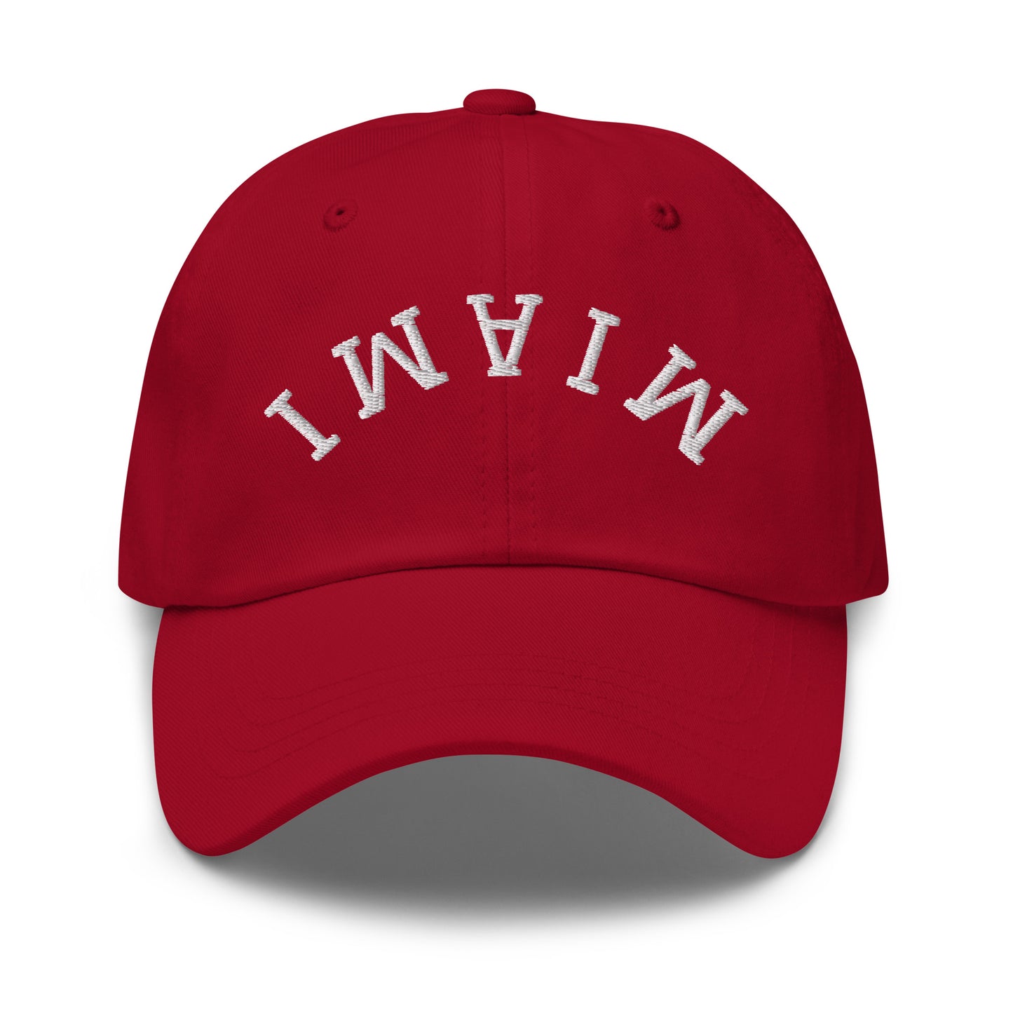 Miami Upside Down Arch Dad Hat