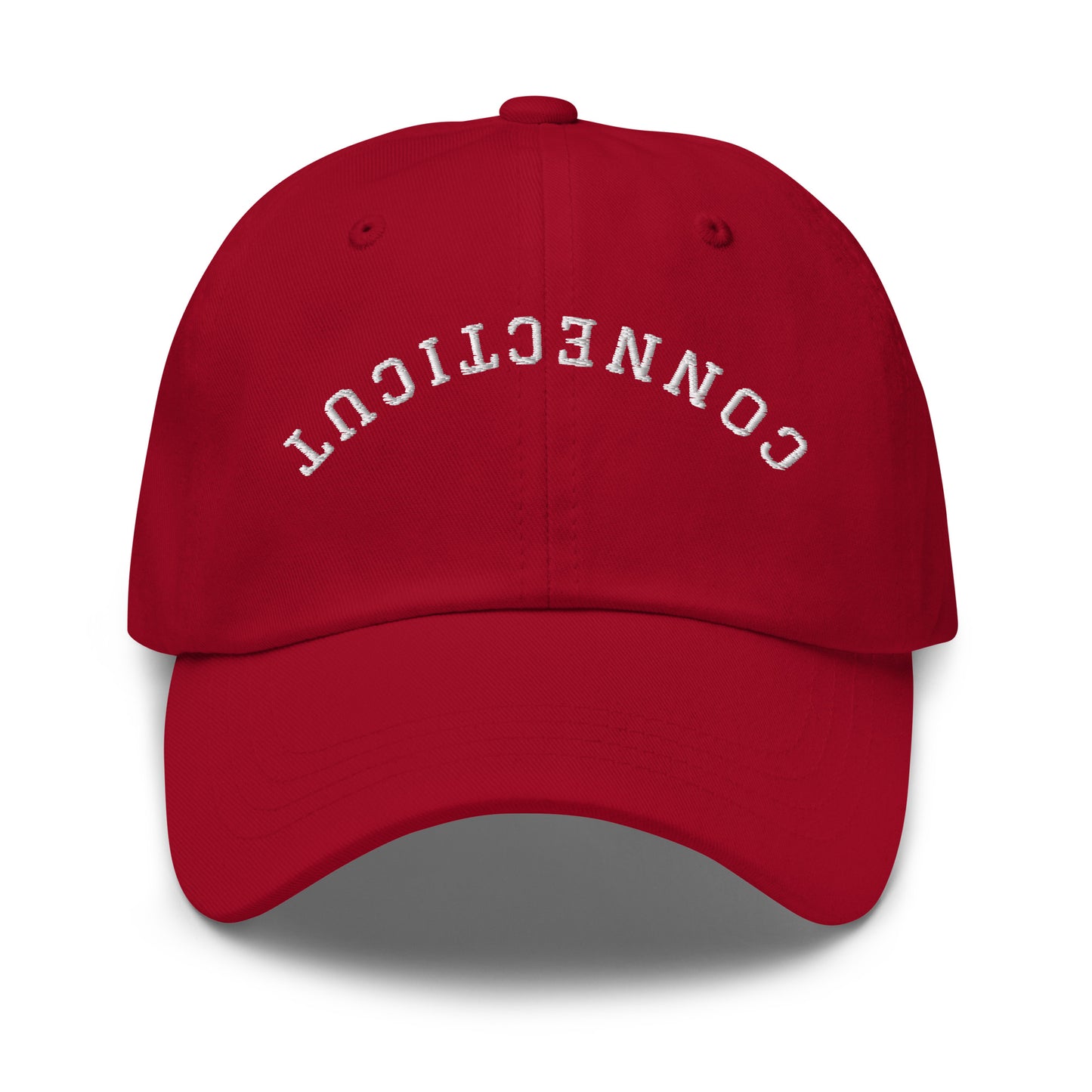 Connecticut Upside Down Arch Dad Hat