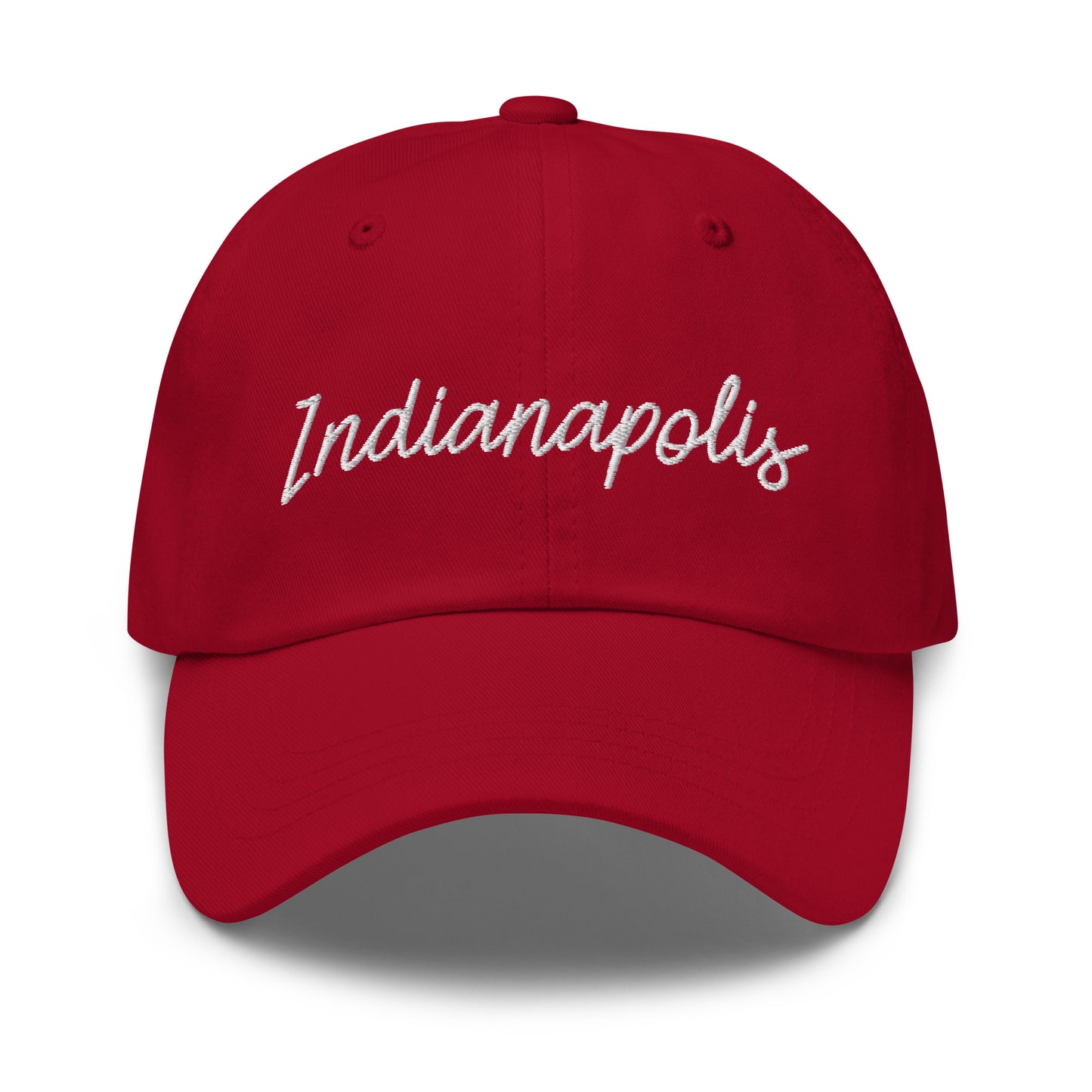 Indianapolis Retro Script Dad Hat