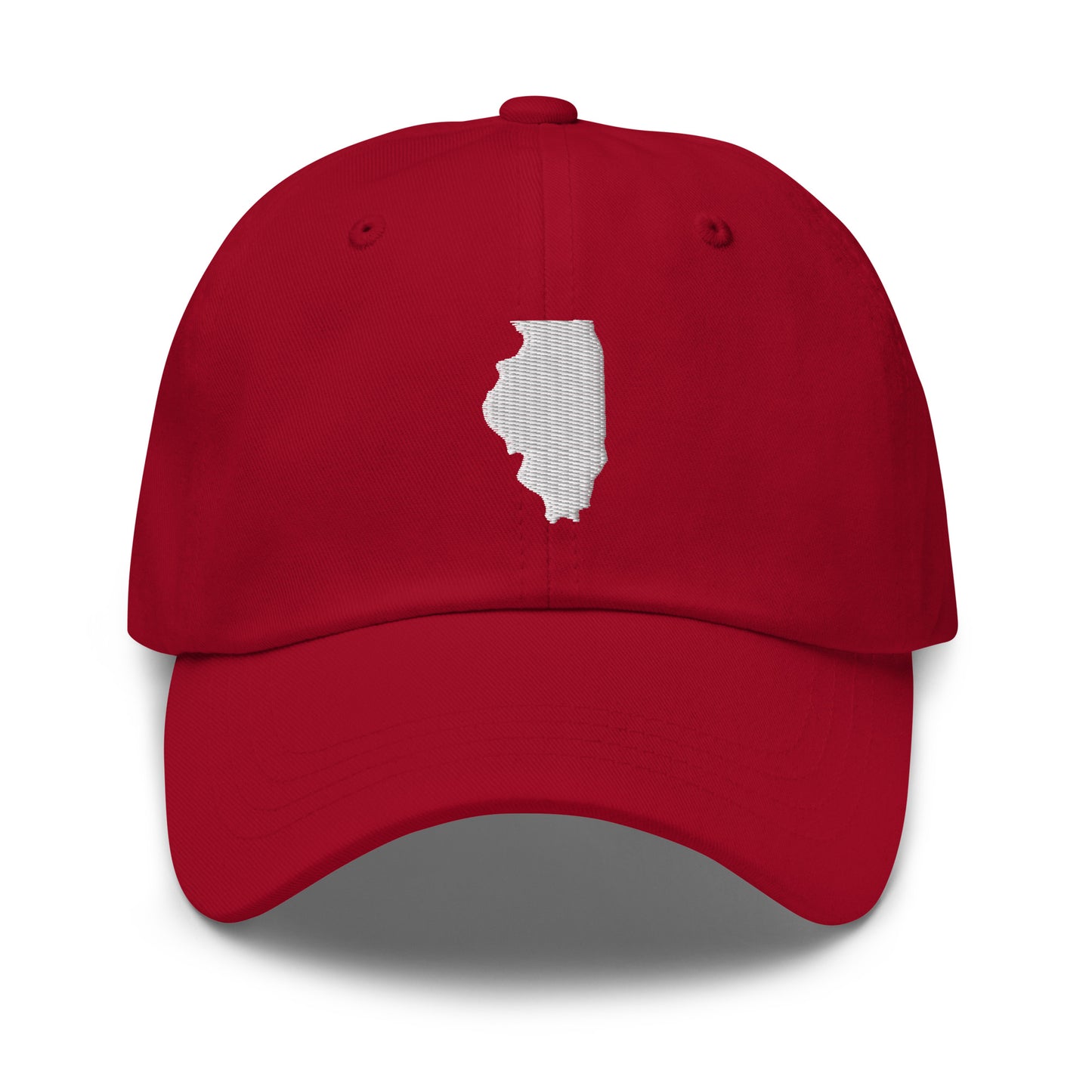 Illinois State Silhouette Dad Hat