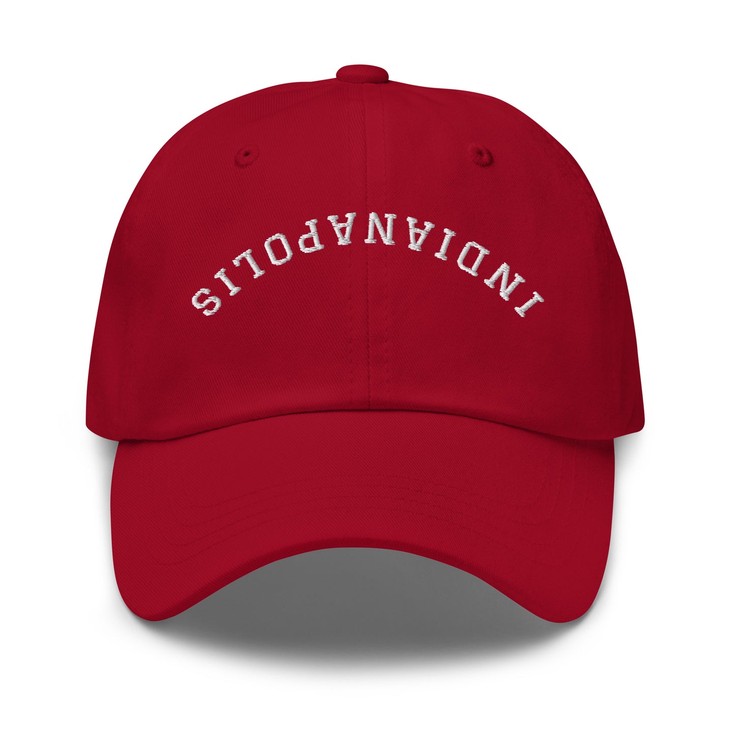 Indianapolis Upside Down Arch Dad Hat