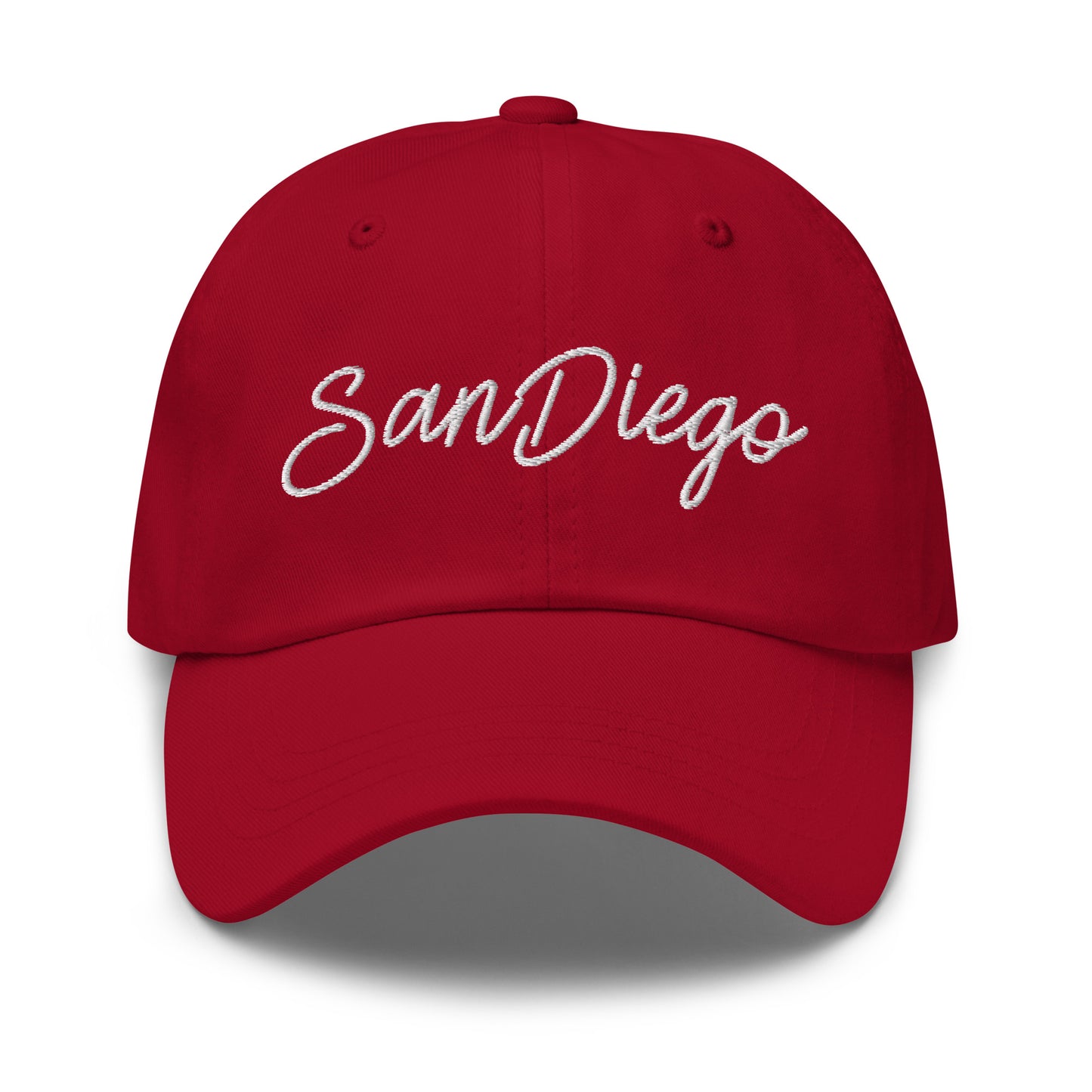 San Diego Retro Script Dad Hat