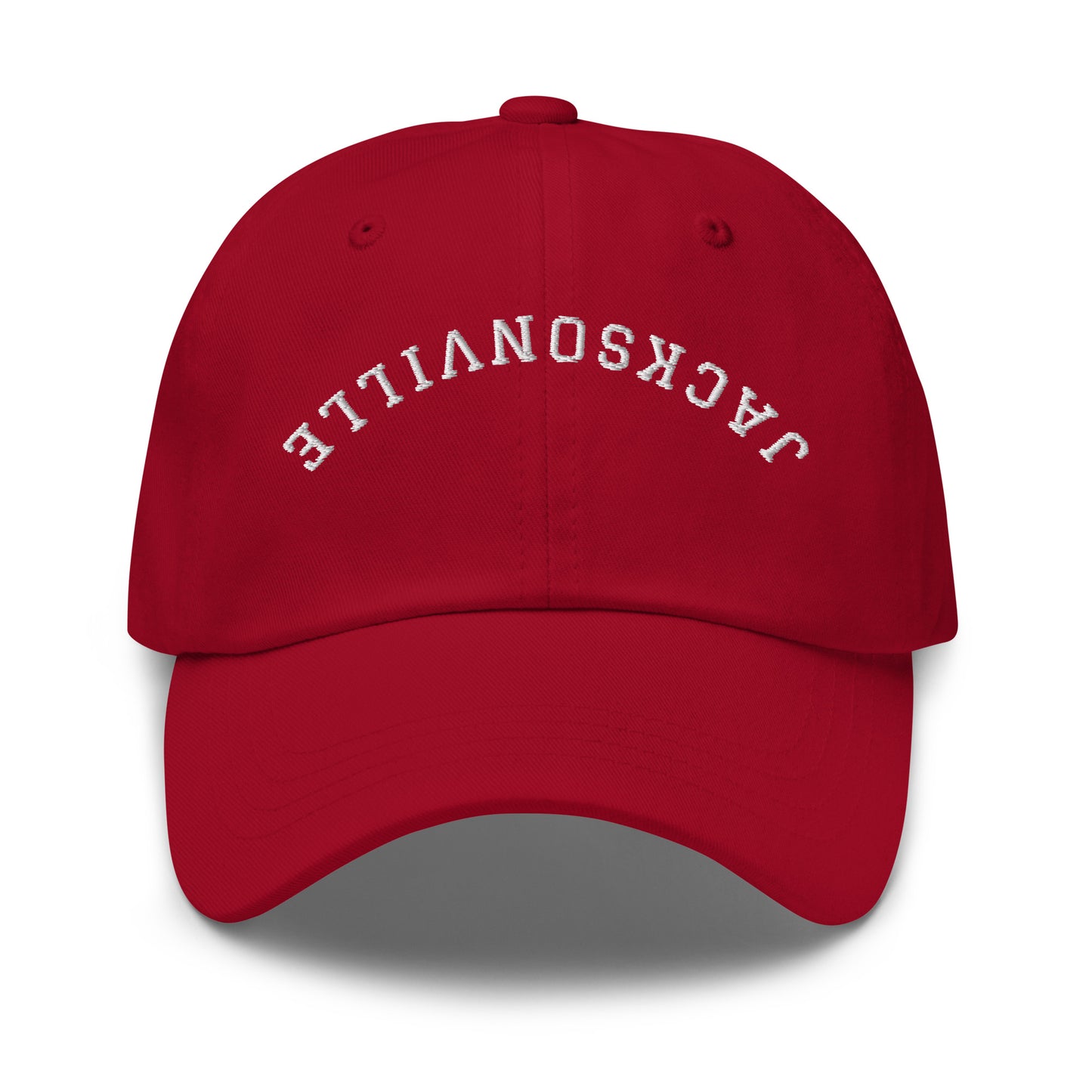 Jacksonville Upside Down Arch Dad Hat