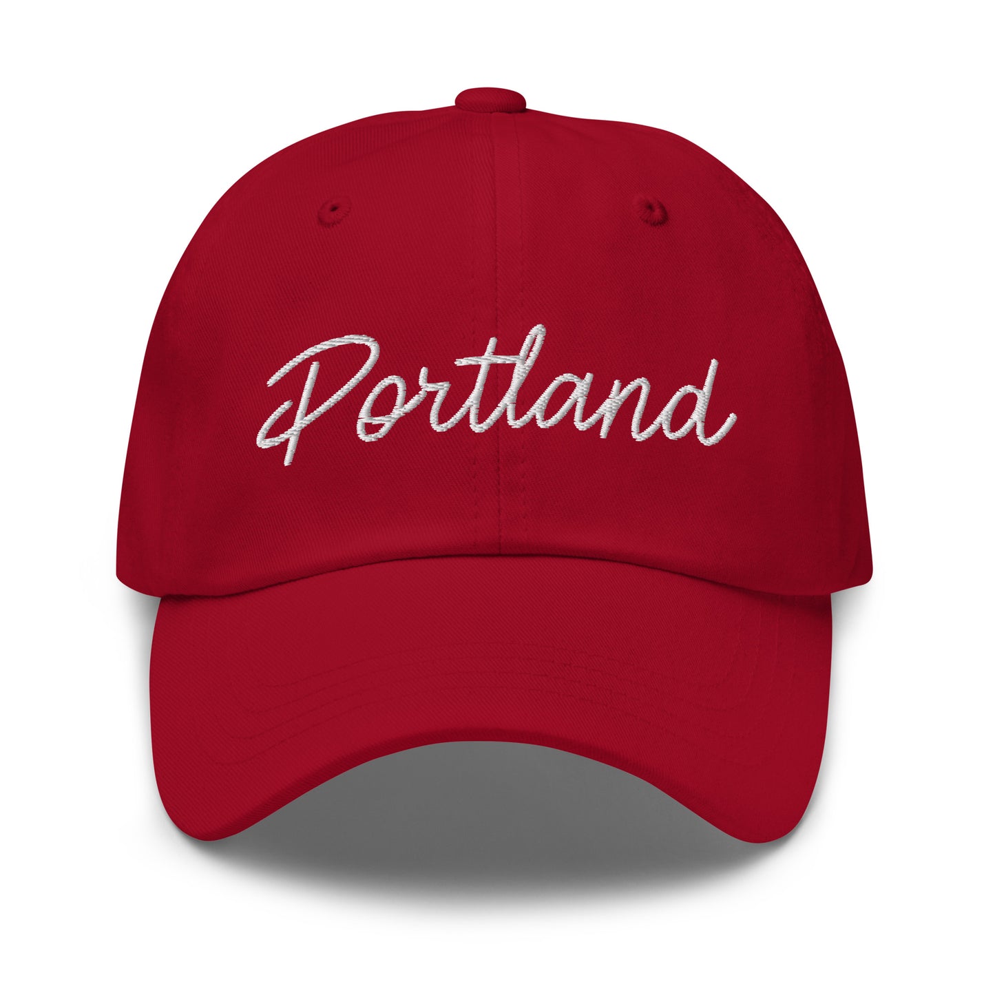 Portland Retro Script Dad Hat