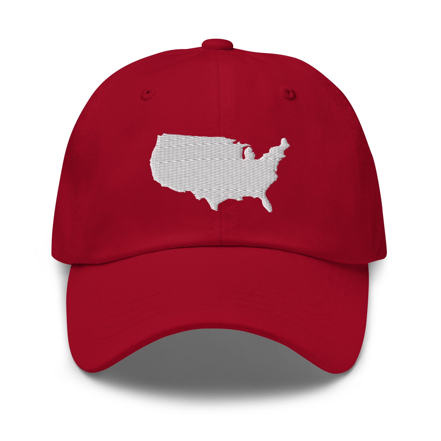 United States USA Silhouette Dad Hat