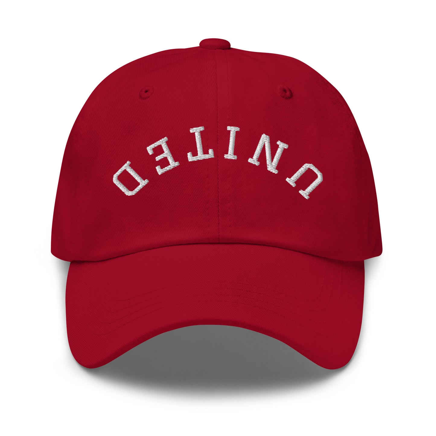 United States USA "United" Upside Down Arch Dad Hat